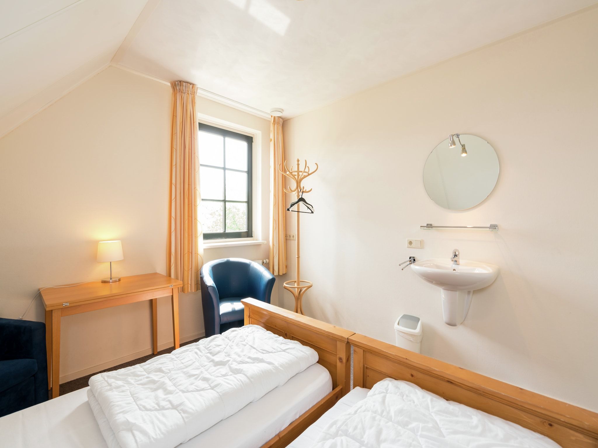 Een slaapkamer van Gerhardeshoeve in Hardenberg-Rheeze