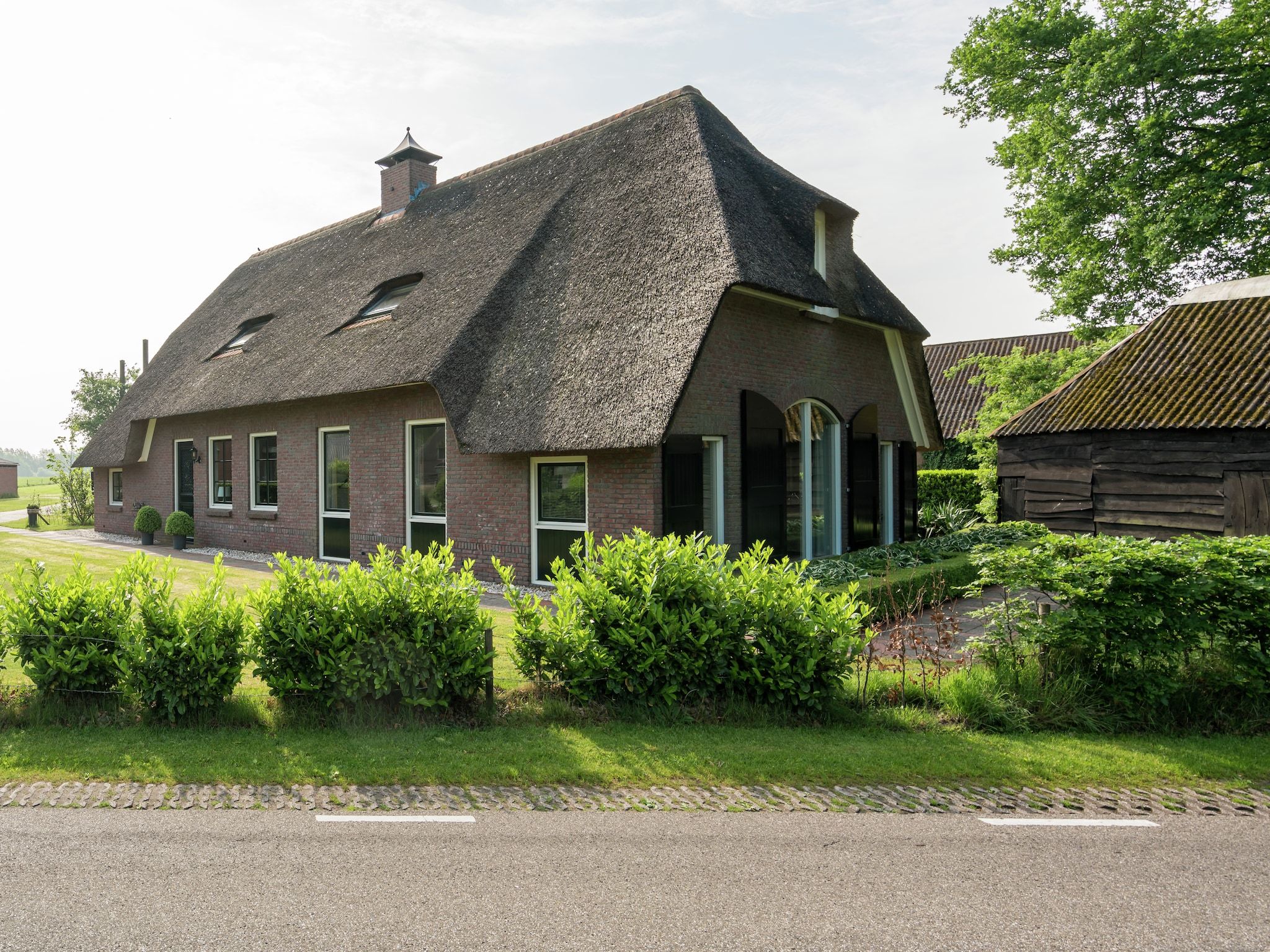 De buitenkant van Gerhardeshoeve in Hardenberg-Rheeze
