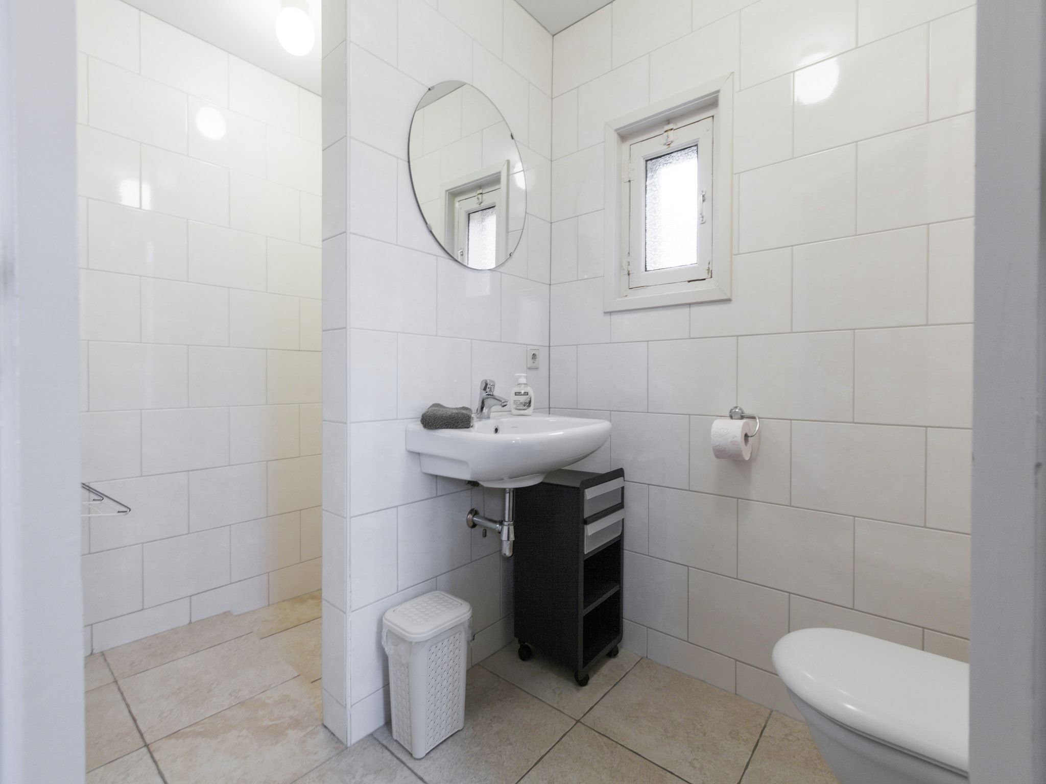 De badkamer van Licykreken in Wemeldinge