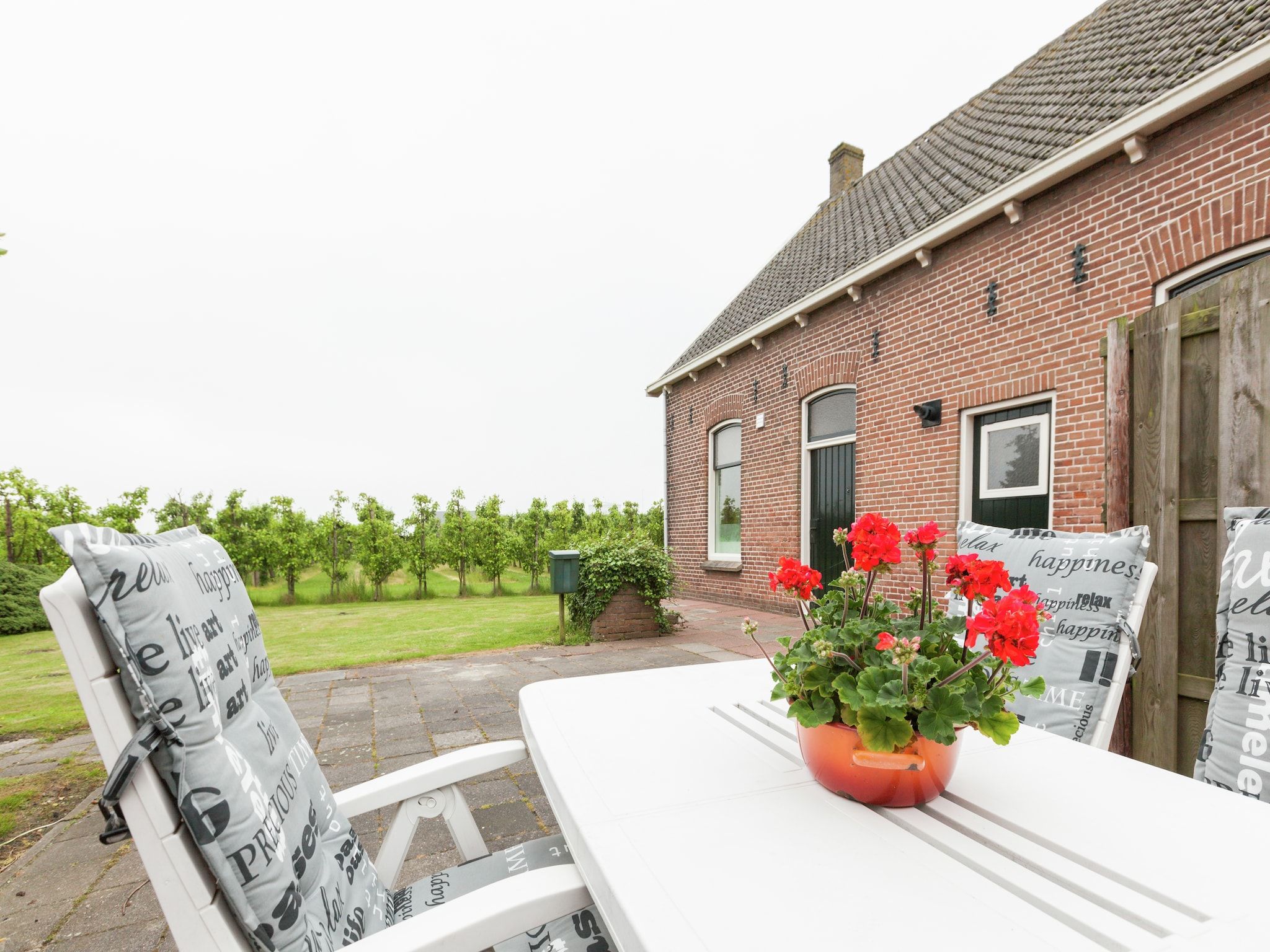 De tuin van Licykreken in Wemeldinge