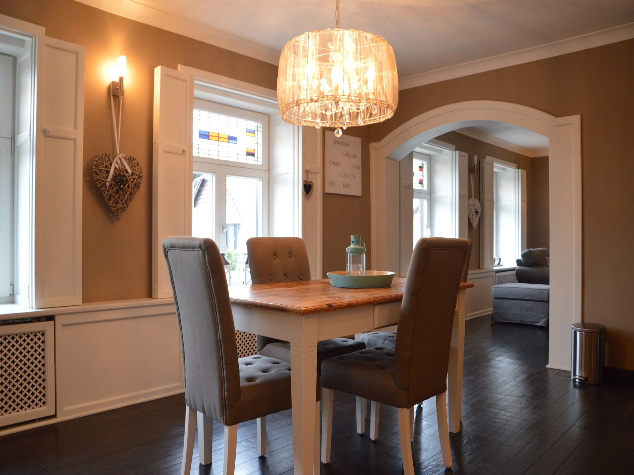 De eetkamer van Maasheuvel in Roosteren