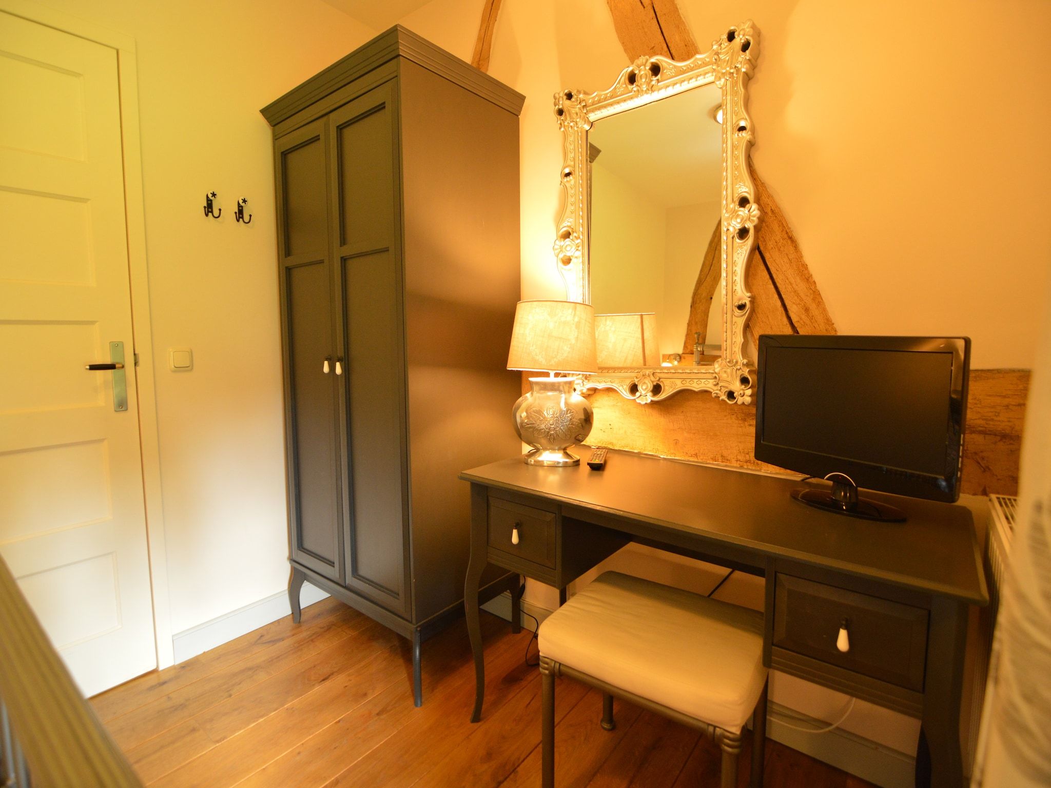 Een slaapkamer van Hoeve A Gen Water - Hummesknupke in Slenaken