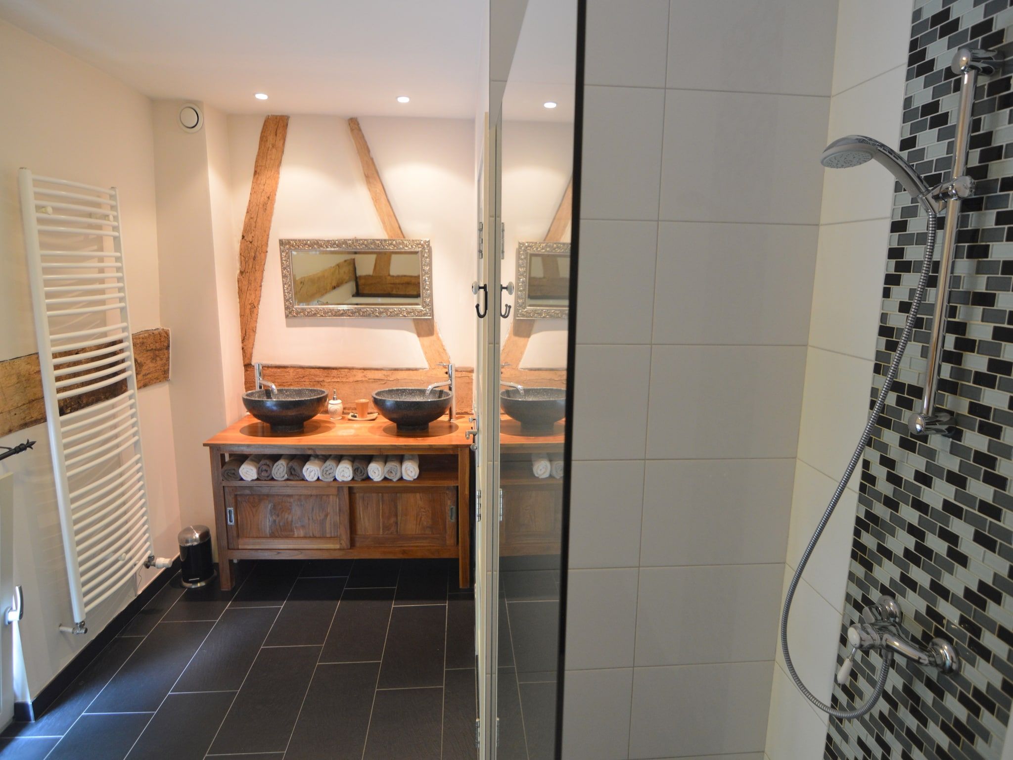 De badkamer van Hoeve A Gen Water - Hummesknupke in Slenaken