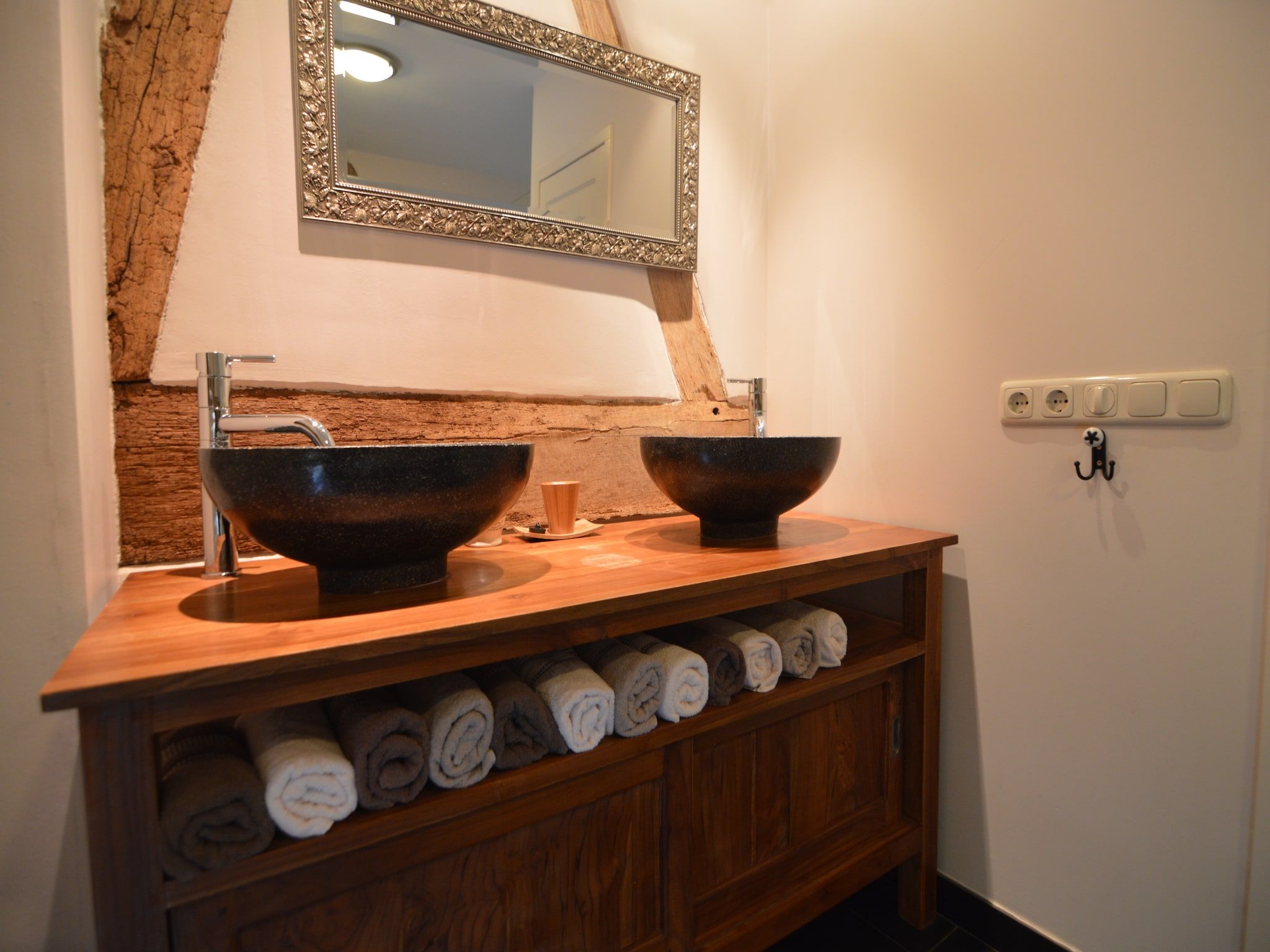 De badkamer van Hoeve A Gen Water - Hummesknupke in Slenaken