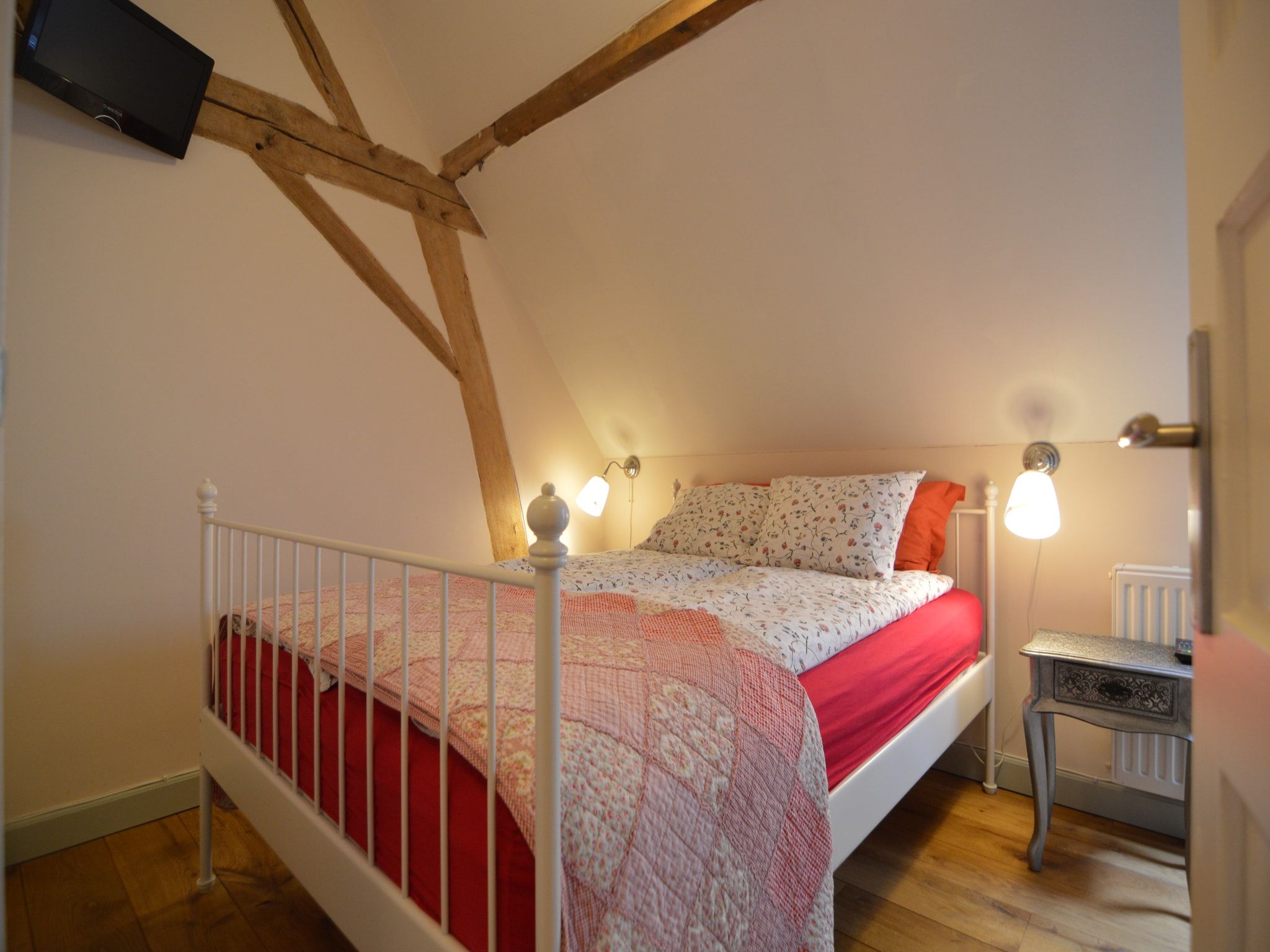 Een slaapkamer van Hoeve A Gen Water - Hummesknupke in Slenaken