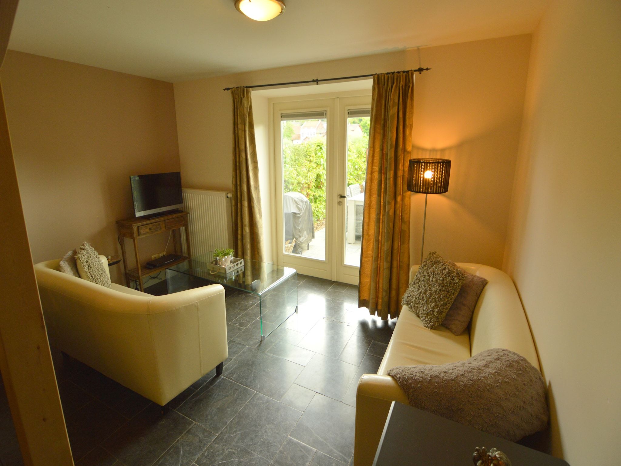 De woonkamer van Hoeve A Gen Water - Hummesknupke in Slenaken