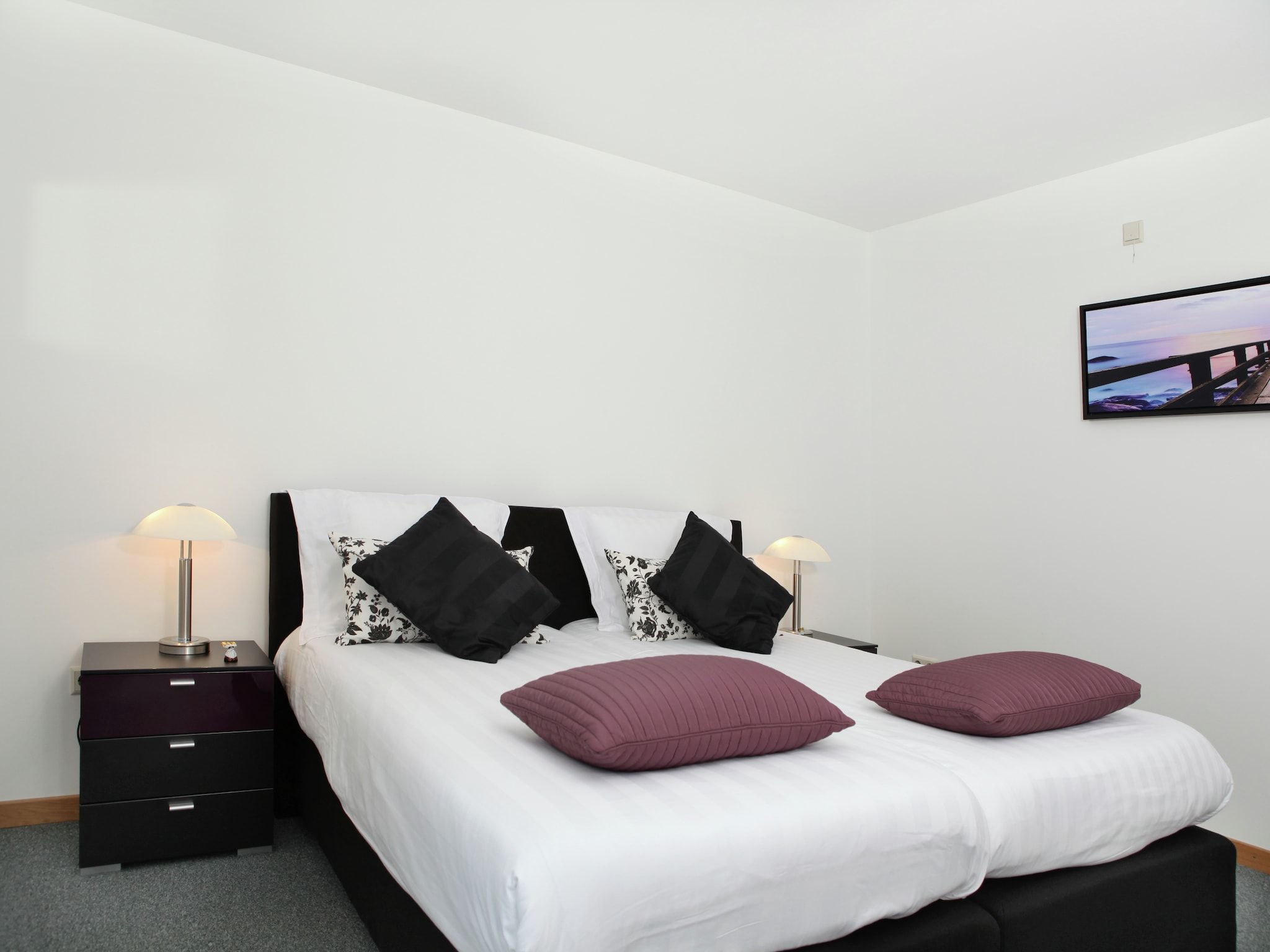 Een slaapkamer van i gen Roemel in Epen