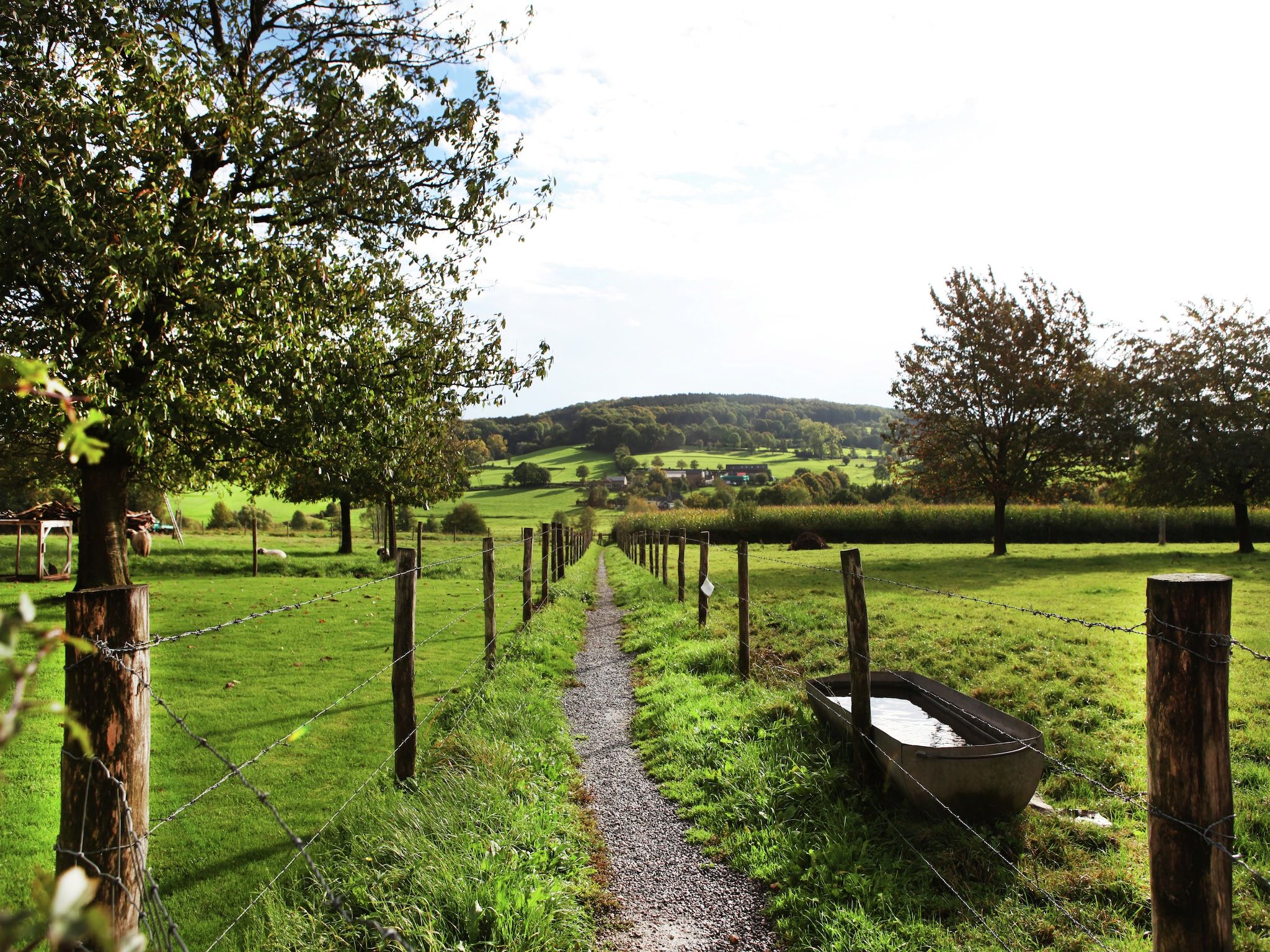 Het uitzicht vanaf i gen Roemel in Epen