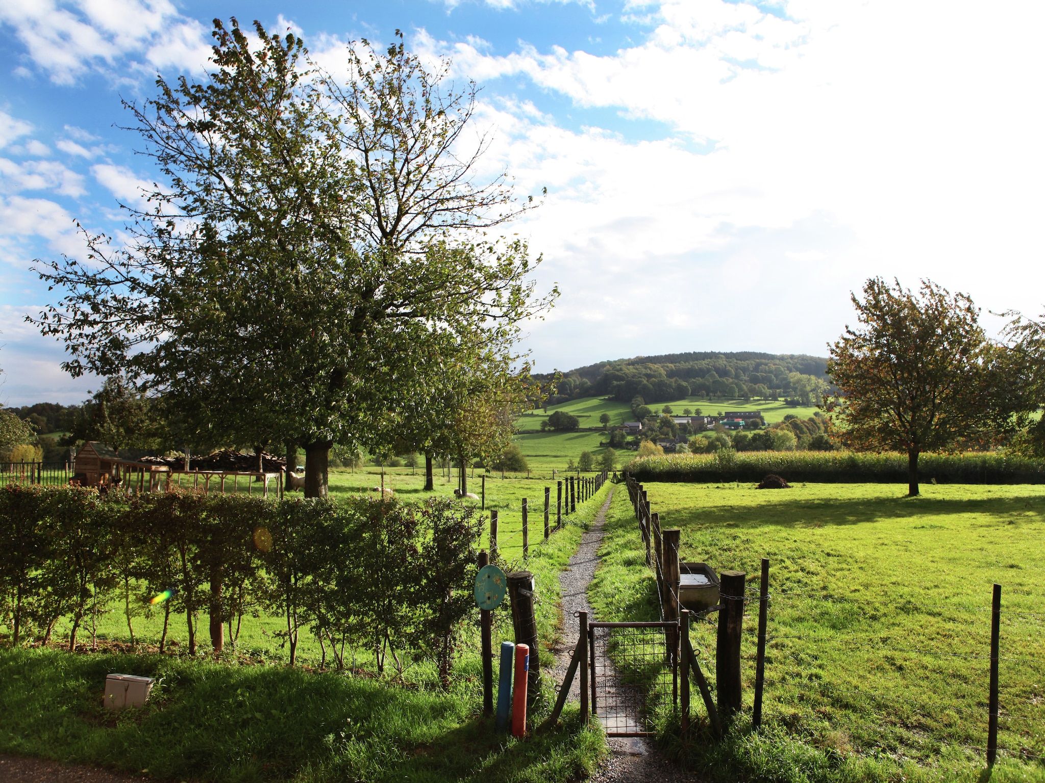 Het uitzicht vanaf i gen Roemel in Epen