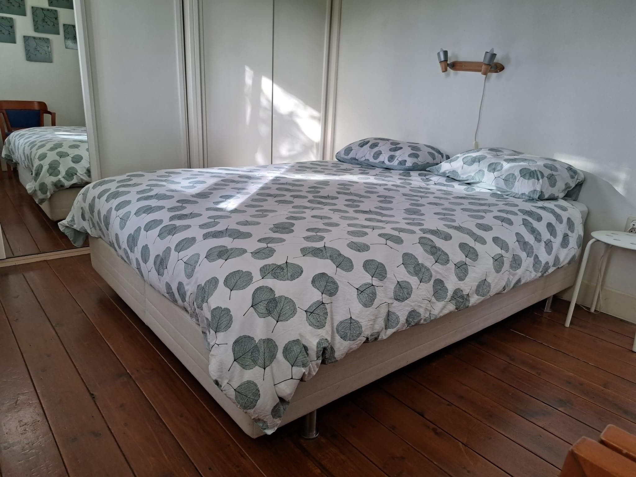 Een slaapkamer van Vier Vogelenzang in Vessem