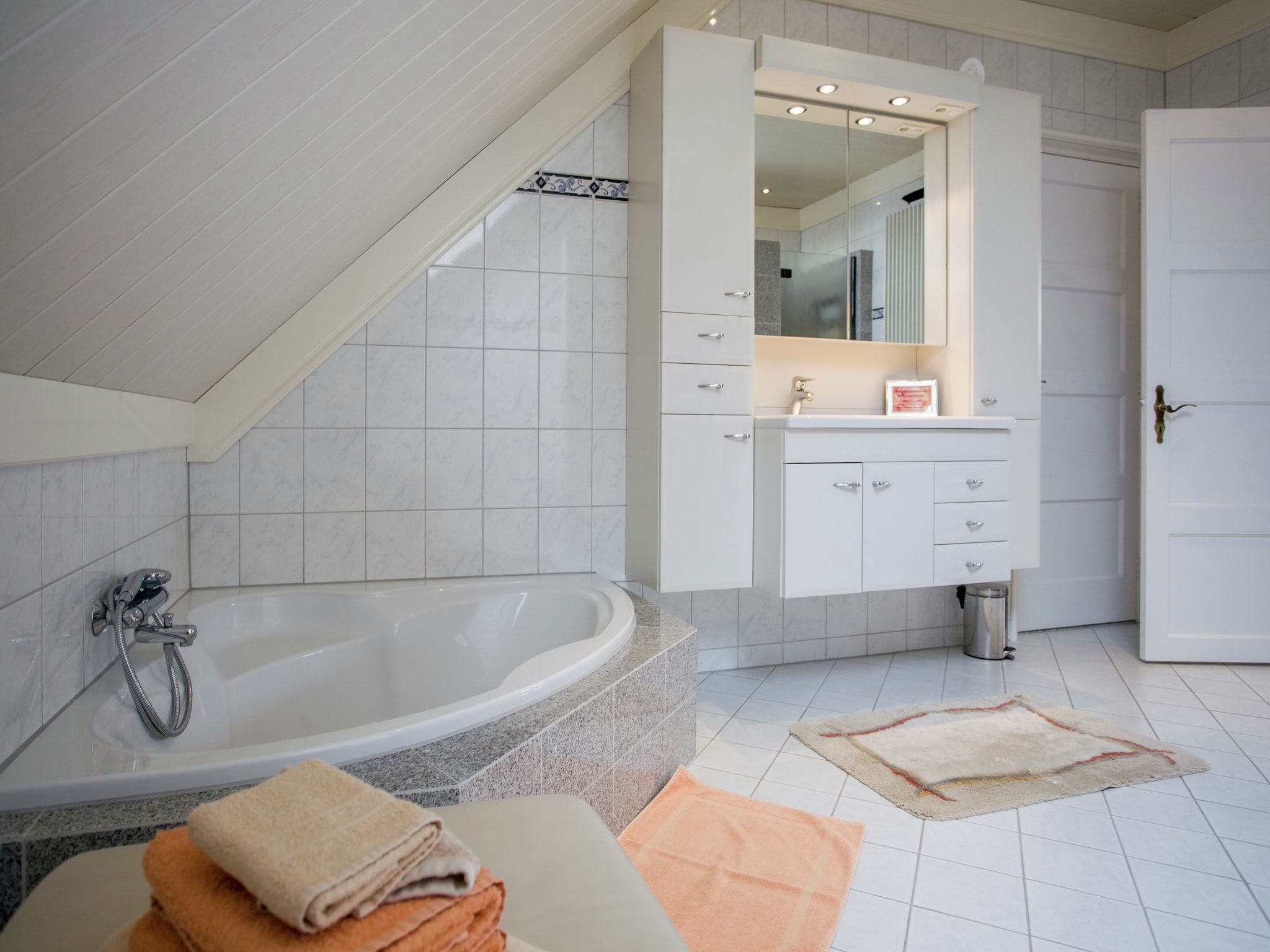 De badkamer van Ritthemse Pracht in Vlissingen-Ritthem