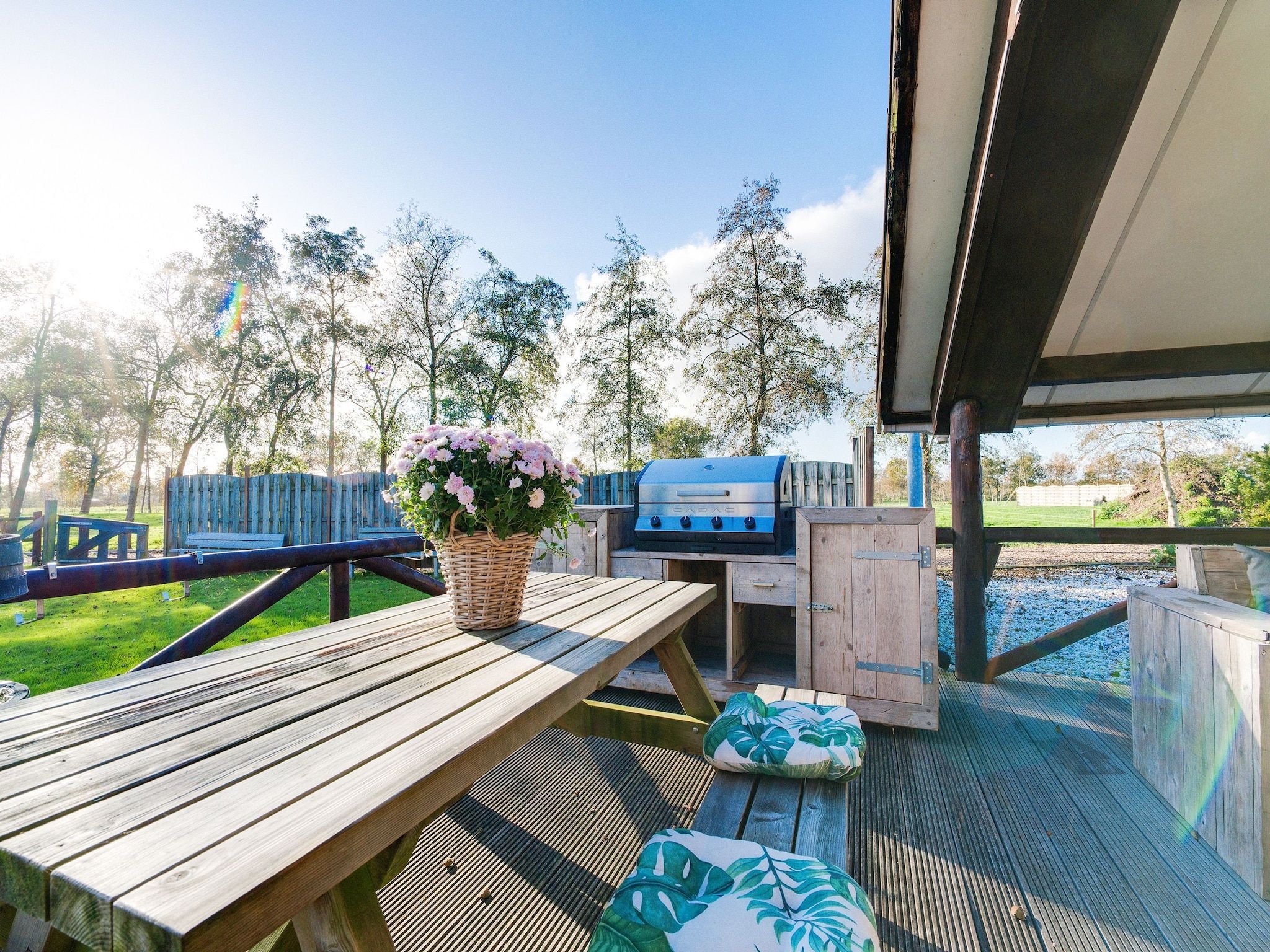 Het terras van Heide State in Noardburgum