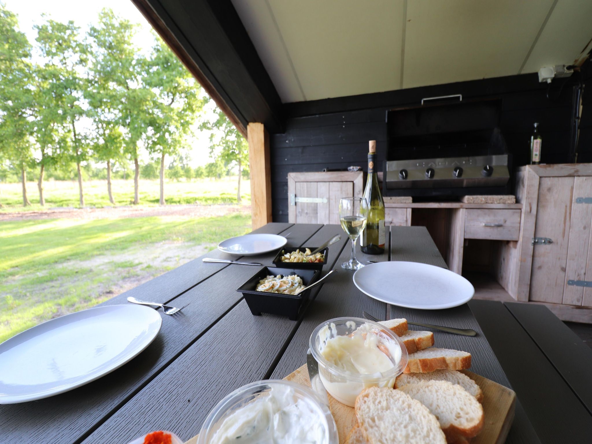 Het terras van Heide State in Noardburgum