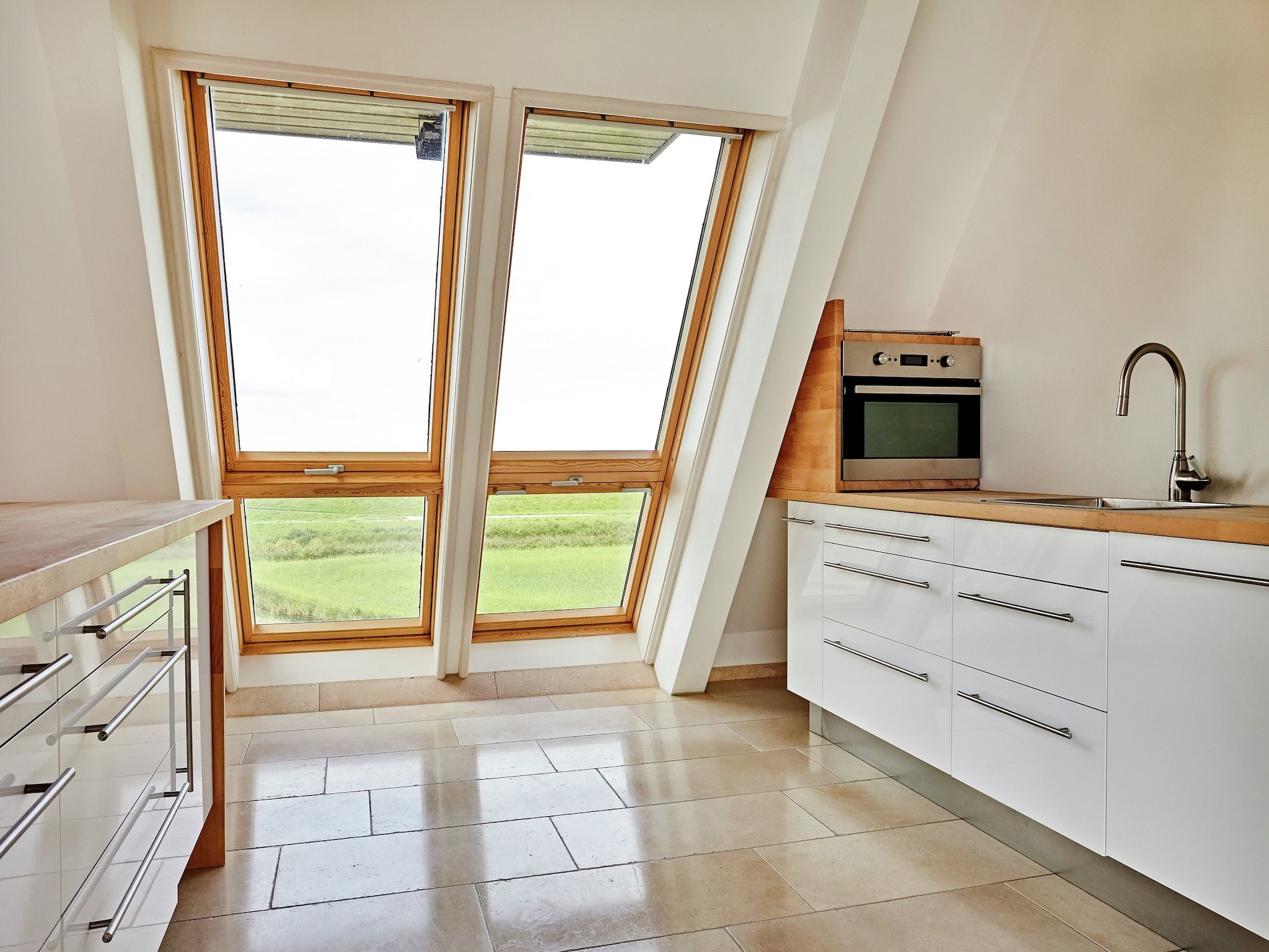 De keuken van Landhuis Wad Anders in Wierum