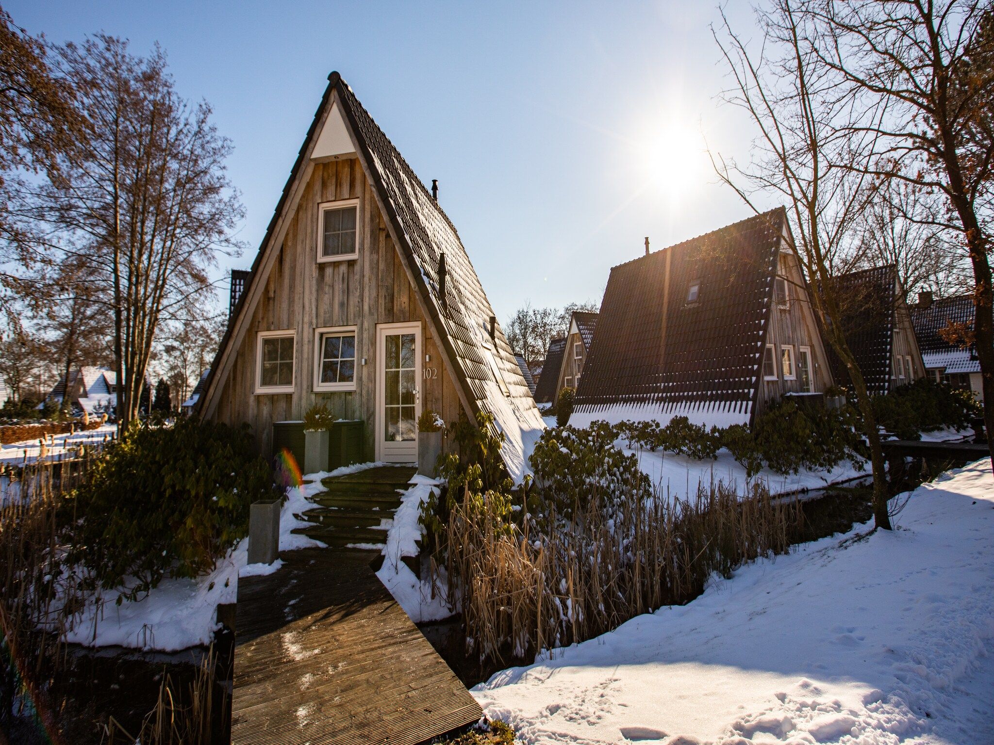 De buitenkant van Hof van Salland 1 in Hellendoorn