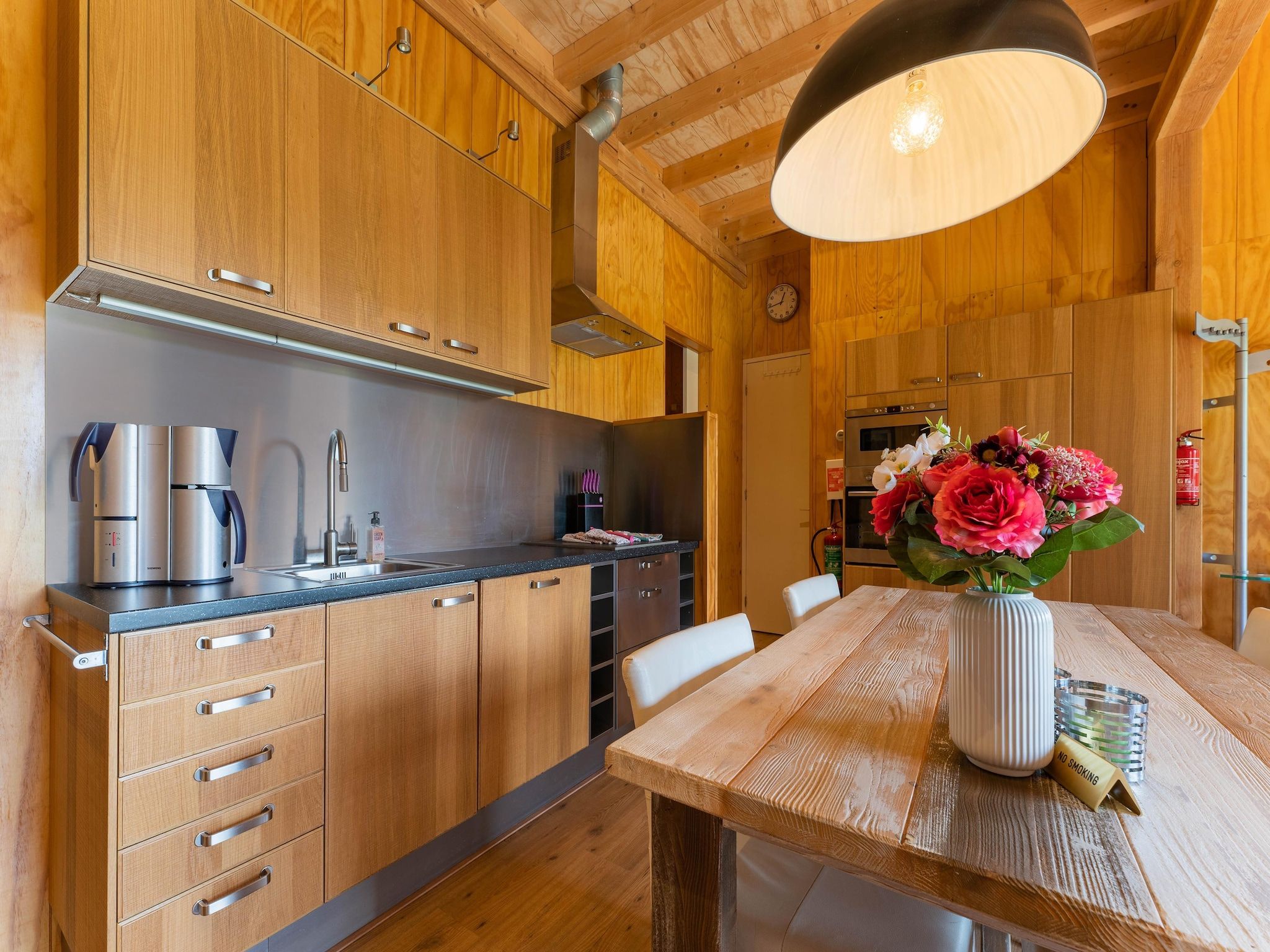 De keuken van Natuurhuis Dichtbij in Beilen