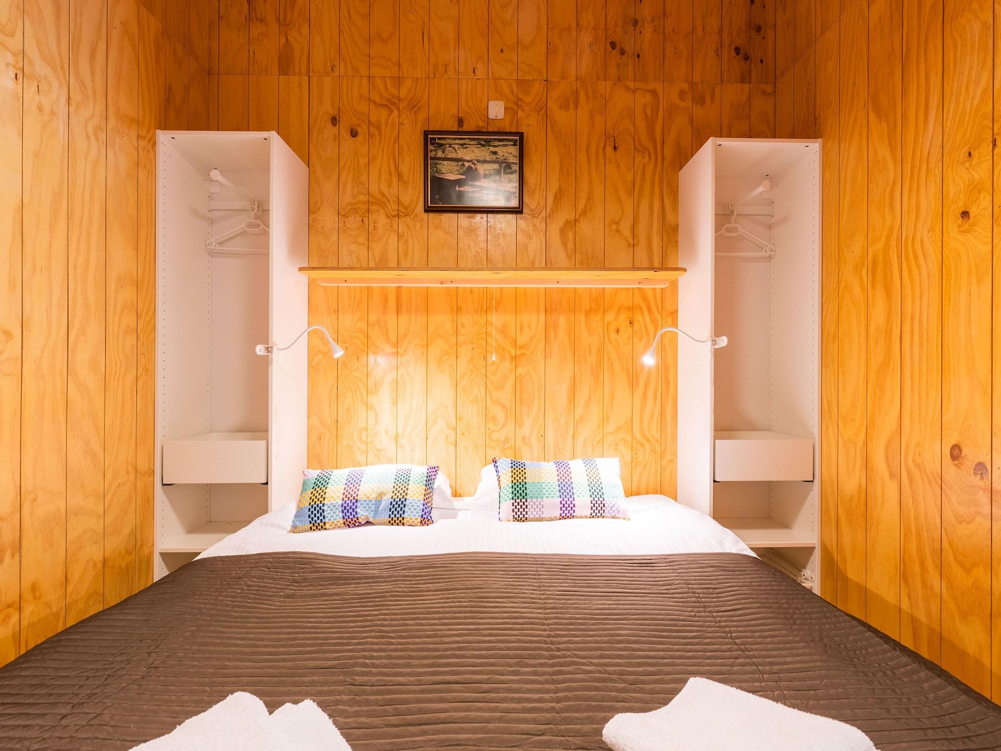 Een slaapkamer van Natuurhuis Dichtbij in Beilen