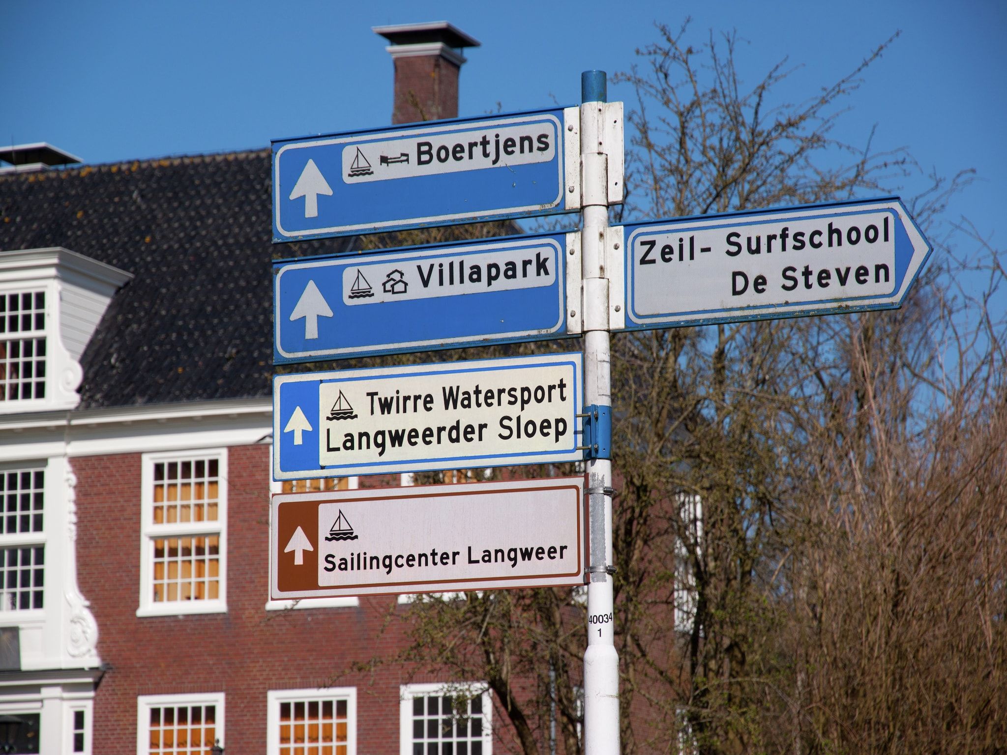 De omgeving van Aan de Friese Meren in Langweer