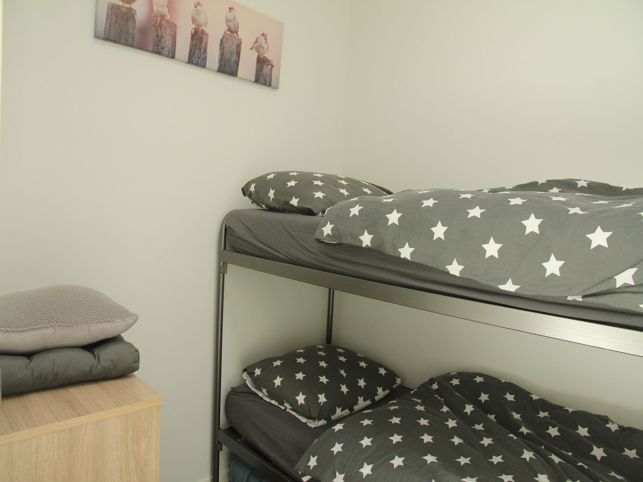 Een slaapkamer van Aan de Friese Meren in Langweer