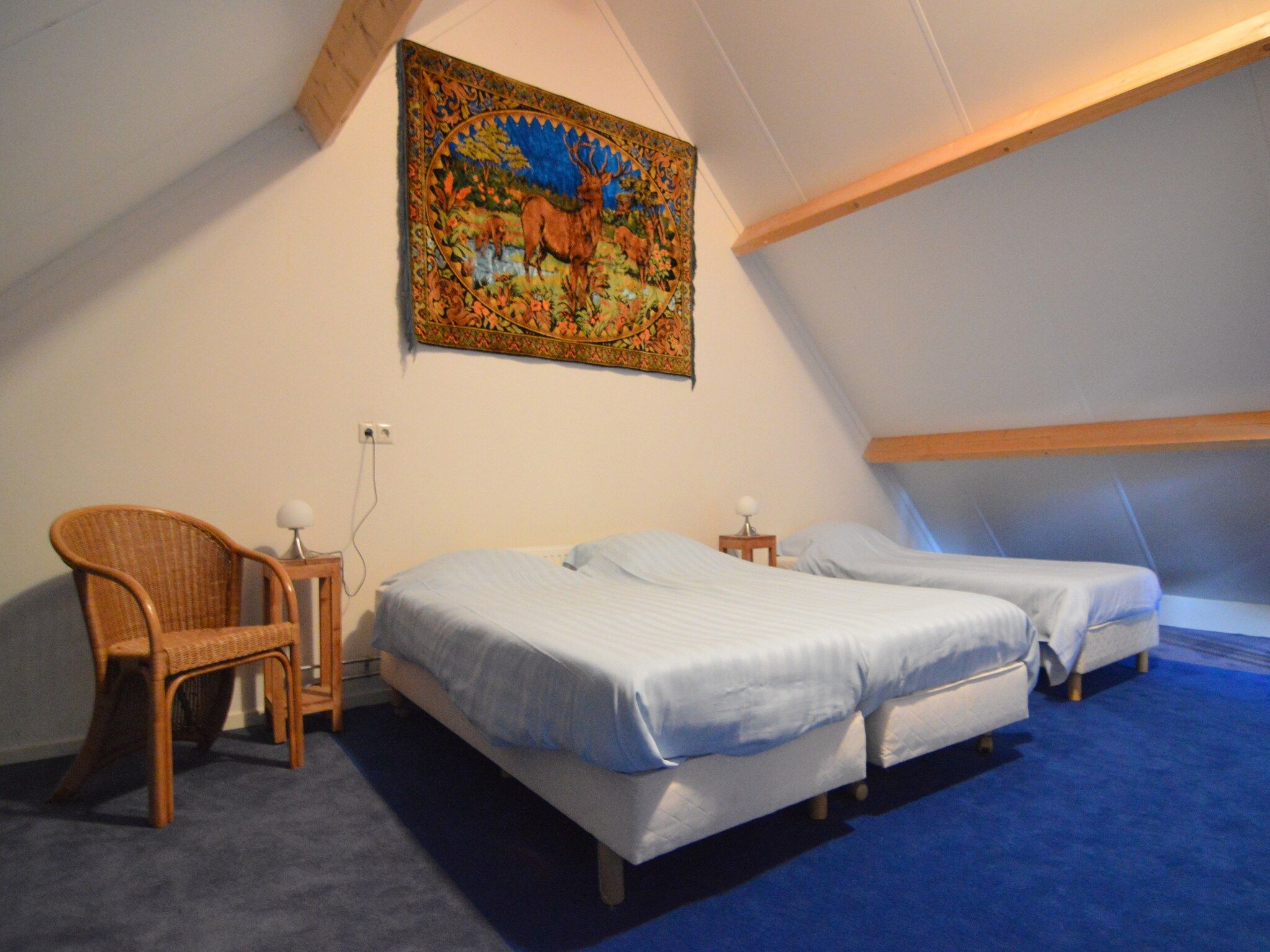 Een slaapkamer van Tuinpad in Geesteren