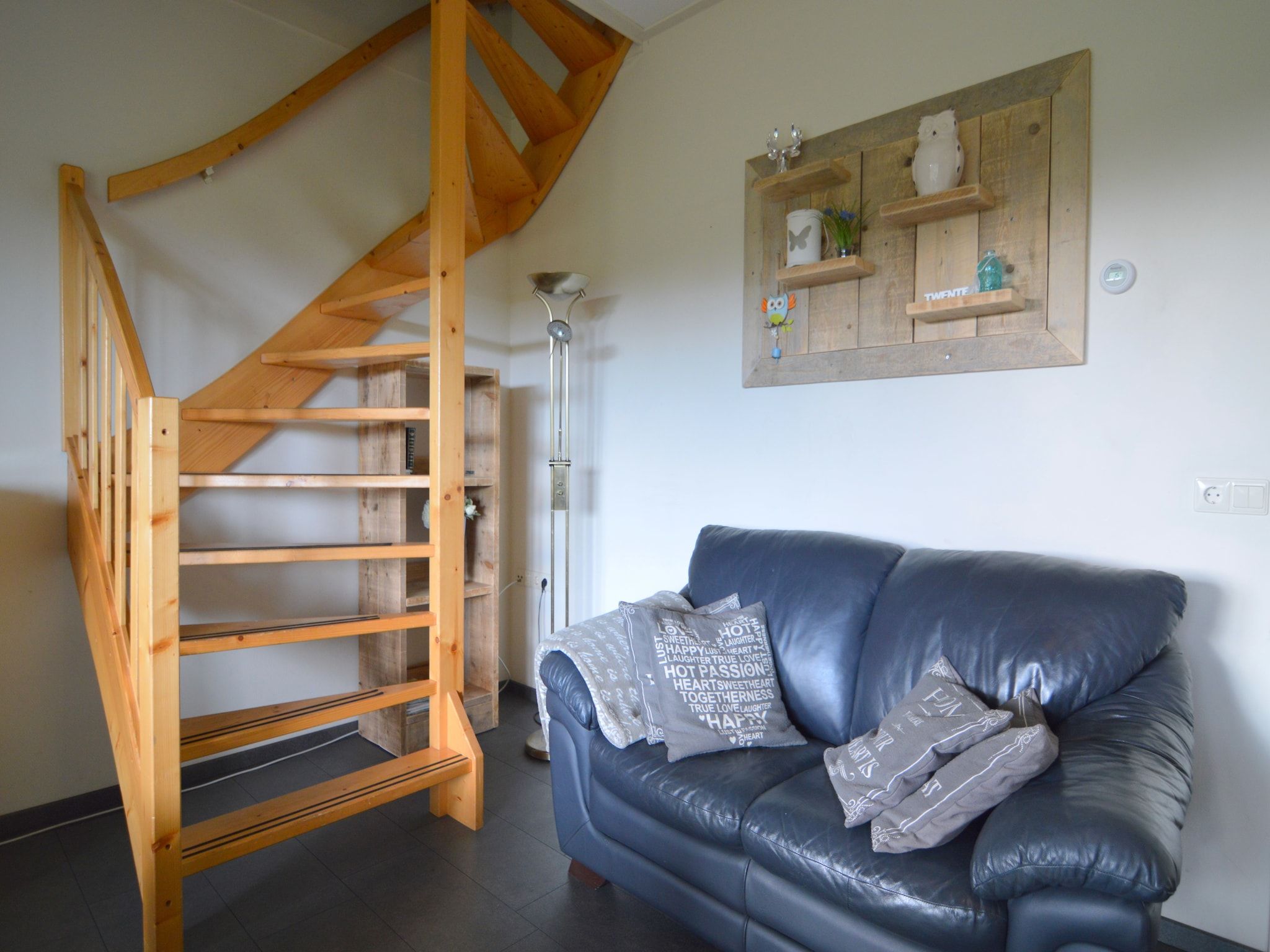 De woonkamer van Tuinpad in Geesteren