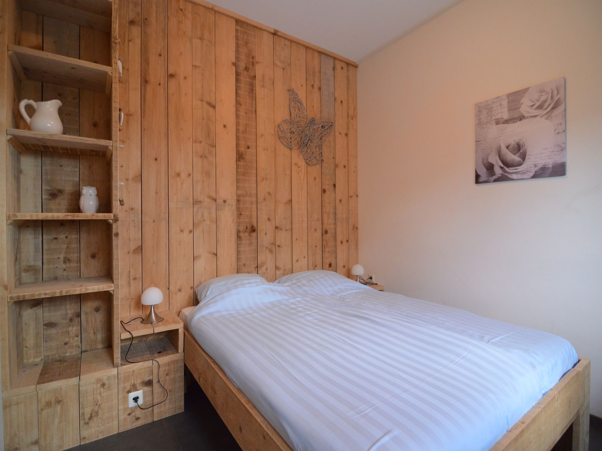 Een slaapkamer van Tuinpad in Geesteren