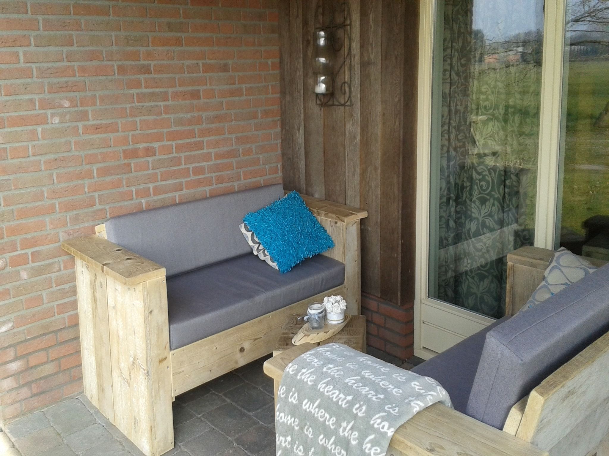 Het terras van Tuinpad in Geesteren