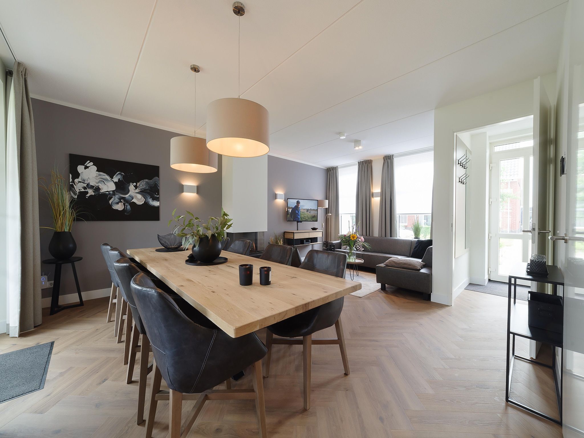 De eetkamer van Zeeuwse Pracht 8 pers in Colijnsplaat