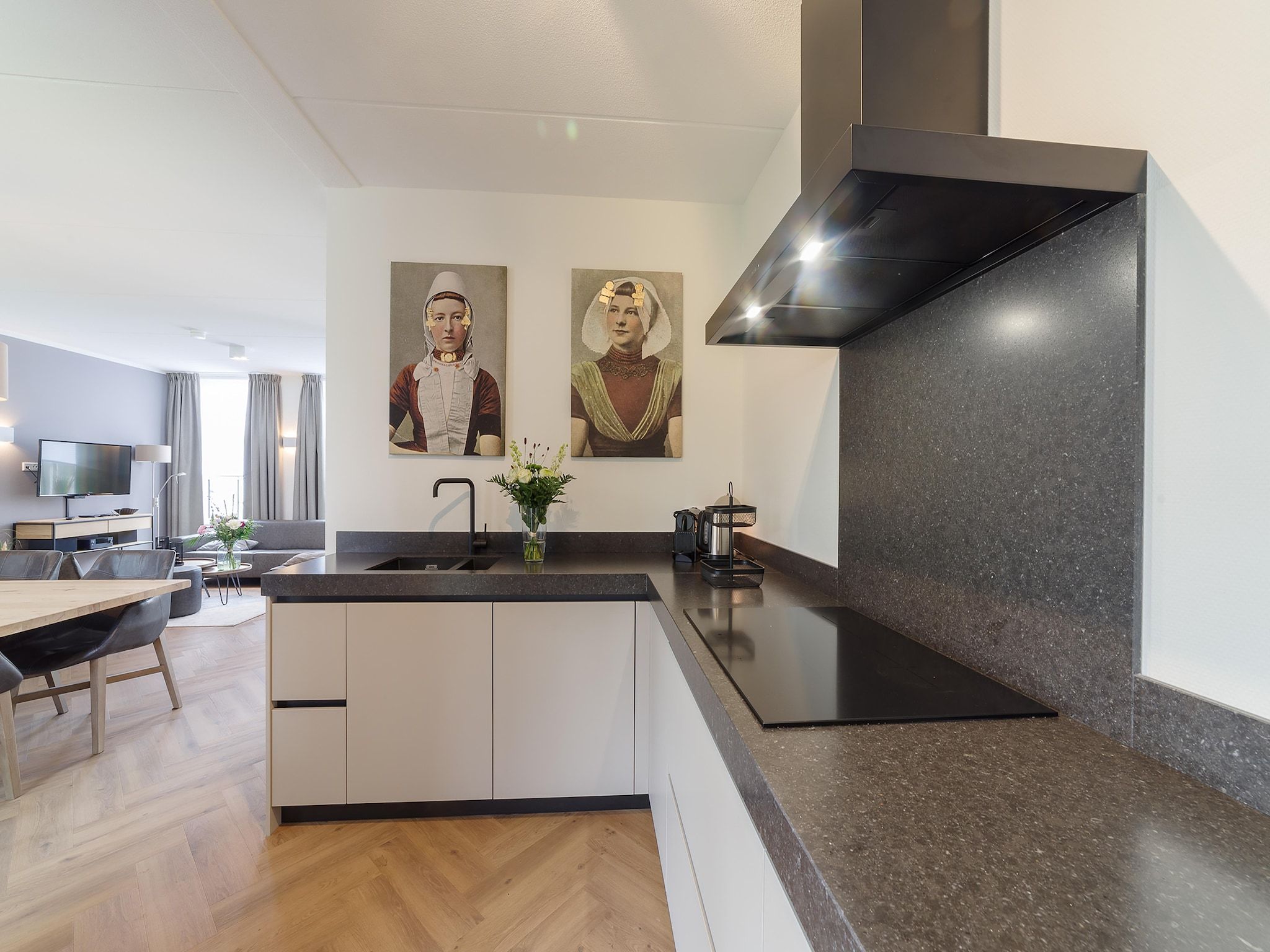 De keuken van Zeeuwse Pracht 8 pers in Colijnsplaat