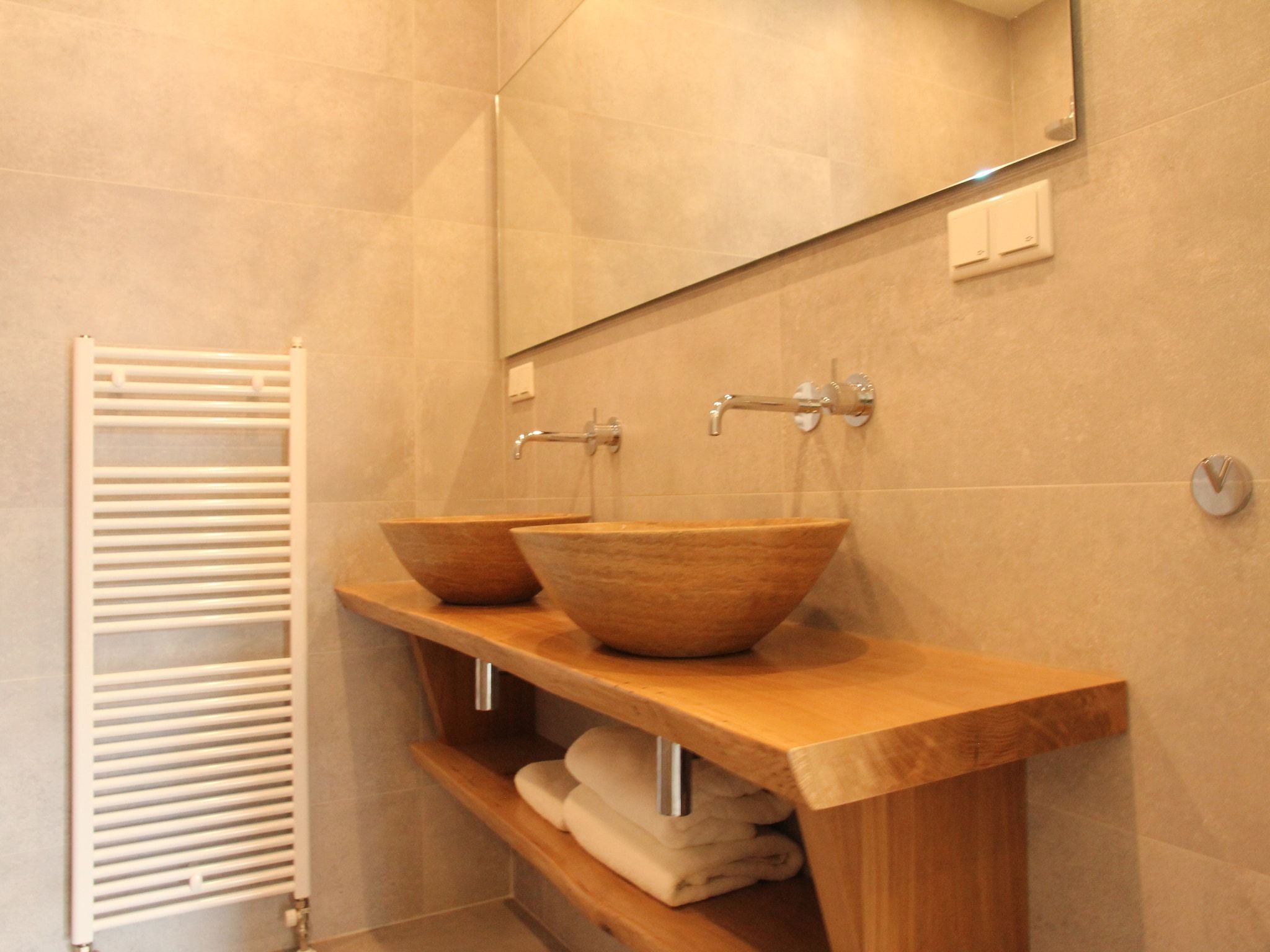 De badkamer van Duinvilla Noordwijk in Noordwijk