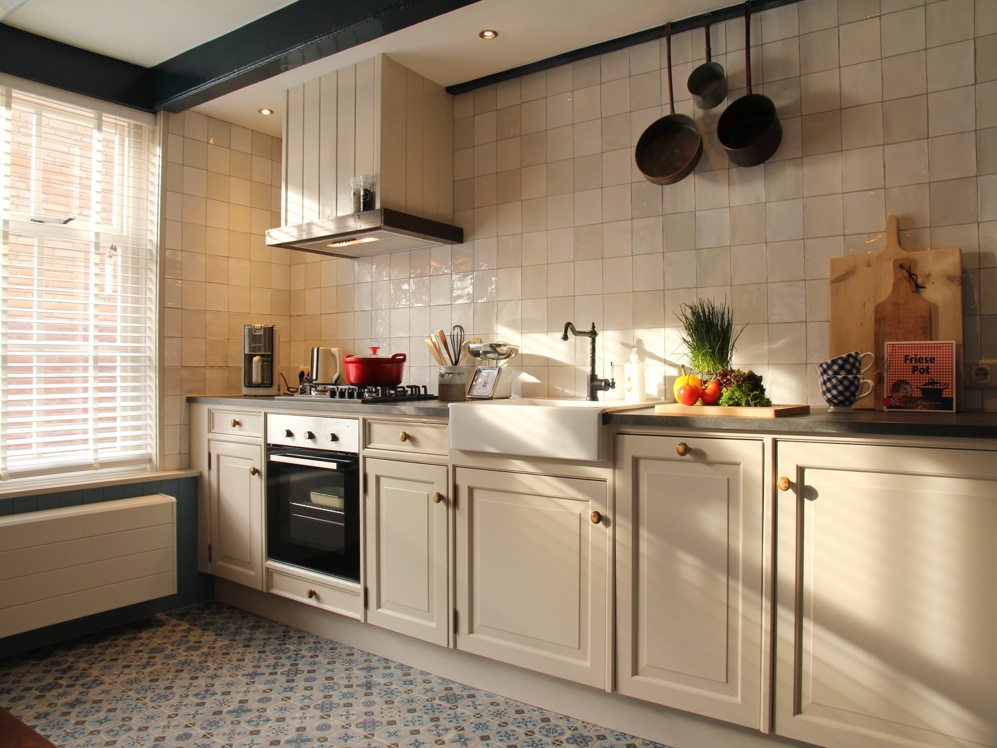 De keuken van Skippers Inn in Hindeloopen