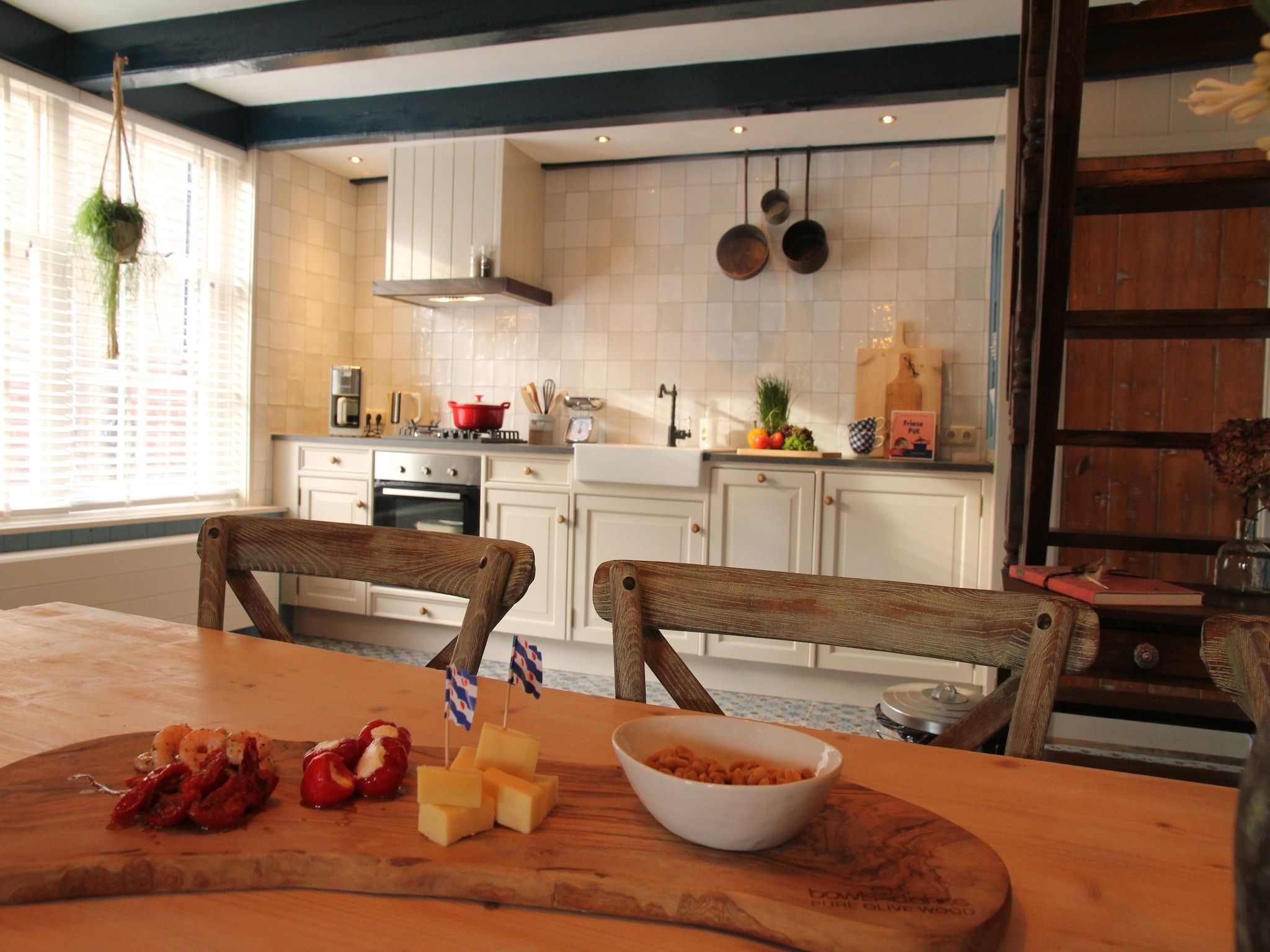 De keuken van Skippers Inn in Hindeloopen