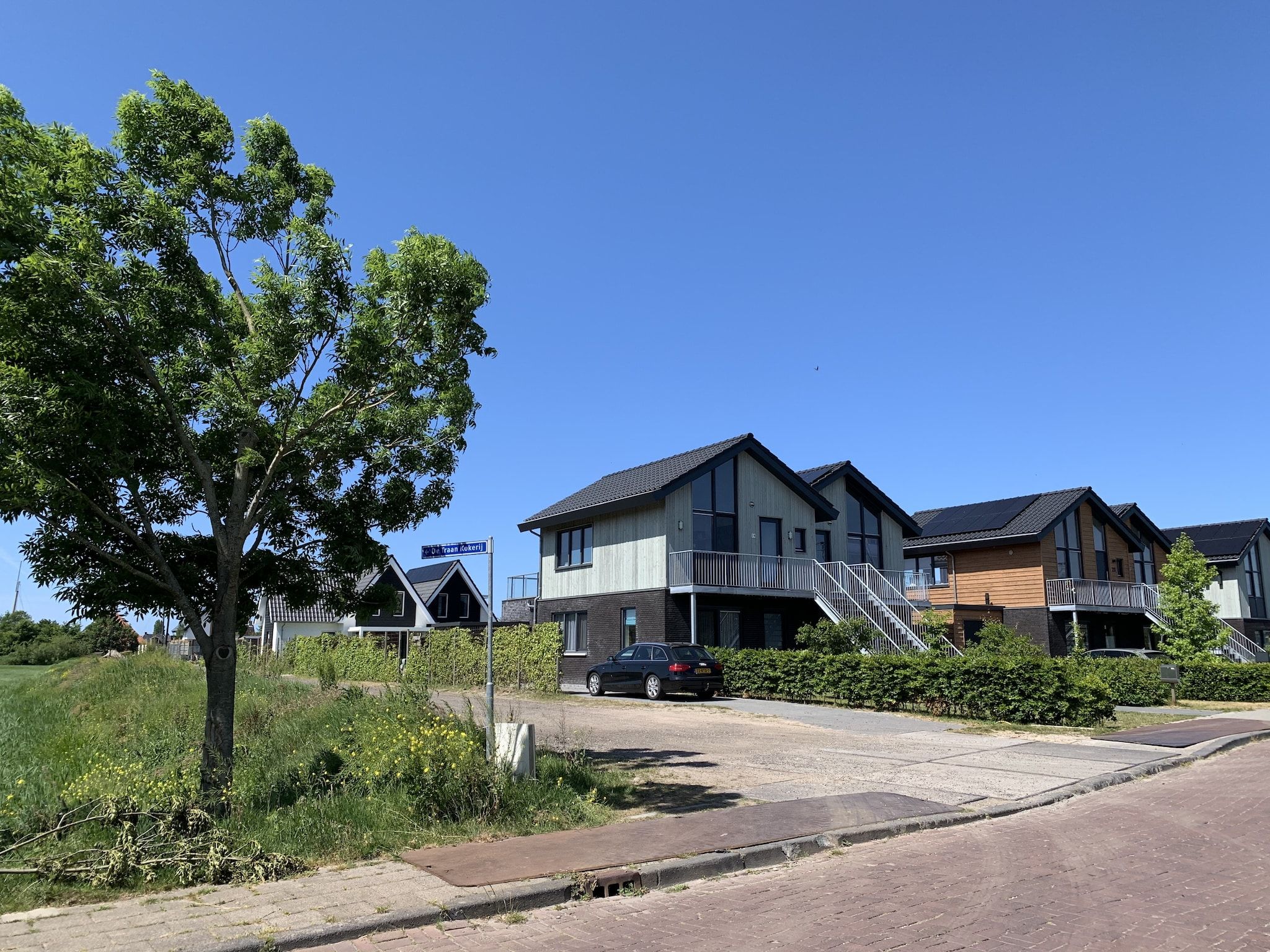 Het uitzicht vanaf Luna in Stavoren