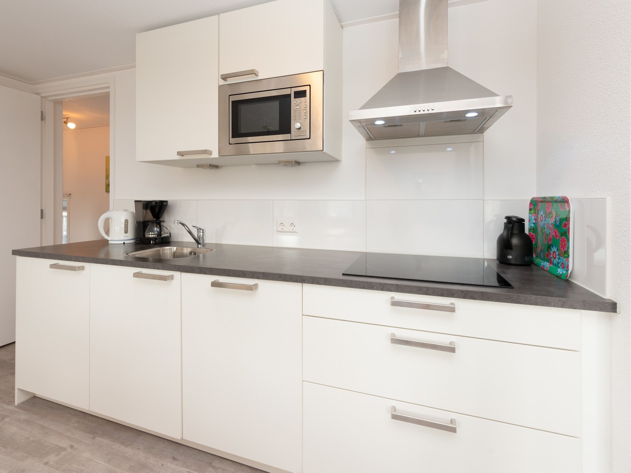 De keuken van De Beukelaar 4 pers in Schoorl