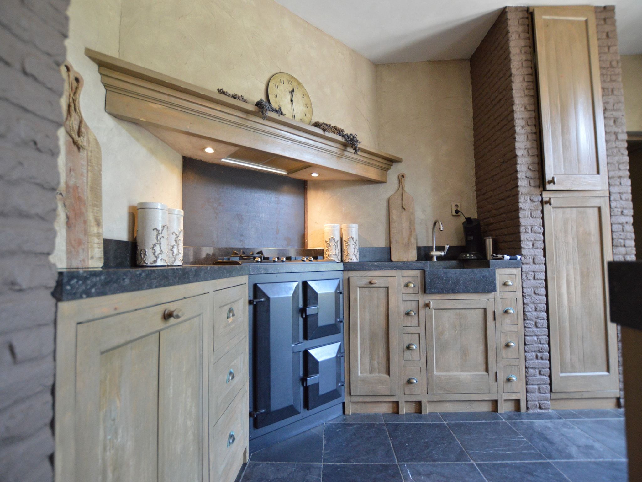 De keuken van La Grande Maison Douce in Alphen