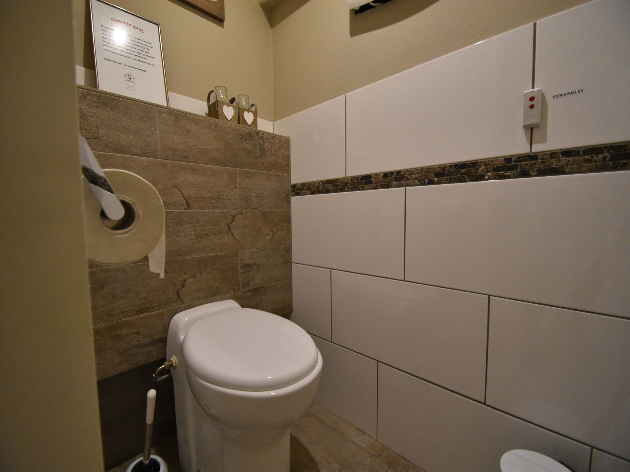 De badkamer van 't Woudhuis in Holten