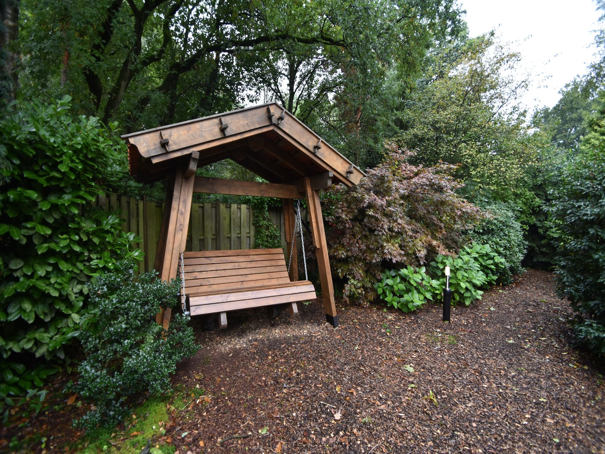 De tuin van 't Woudhuis in Holten