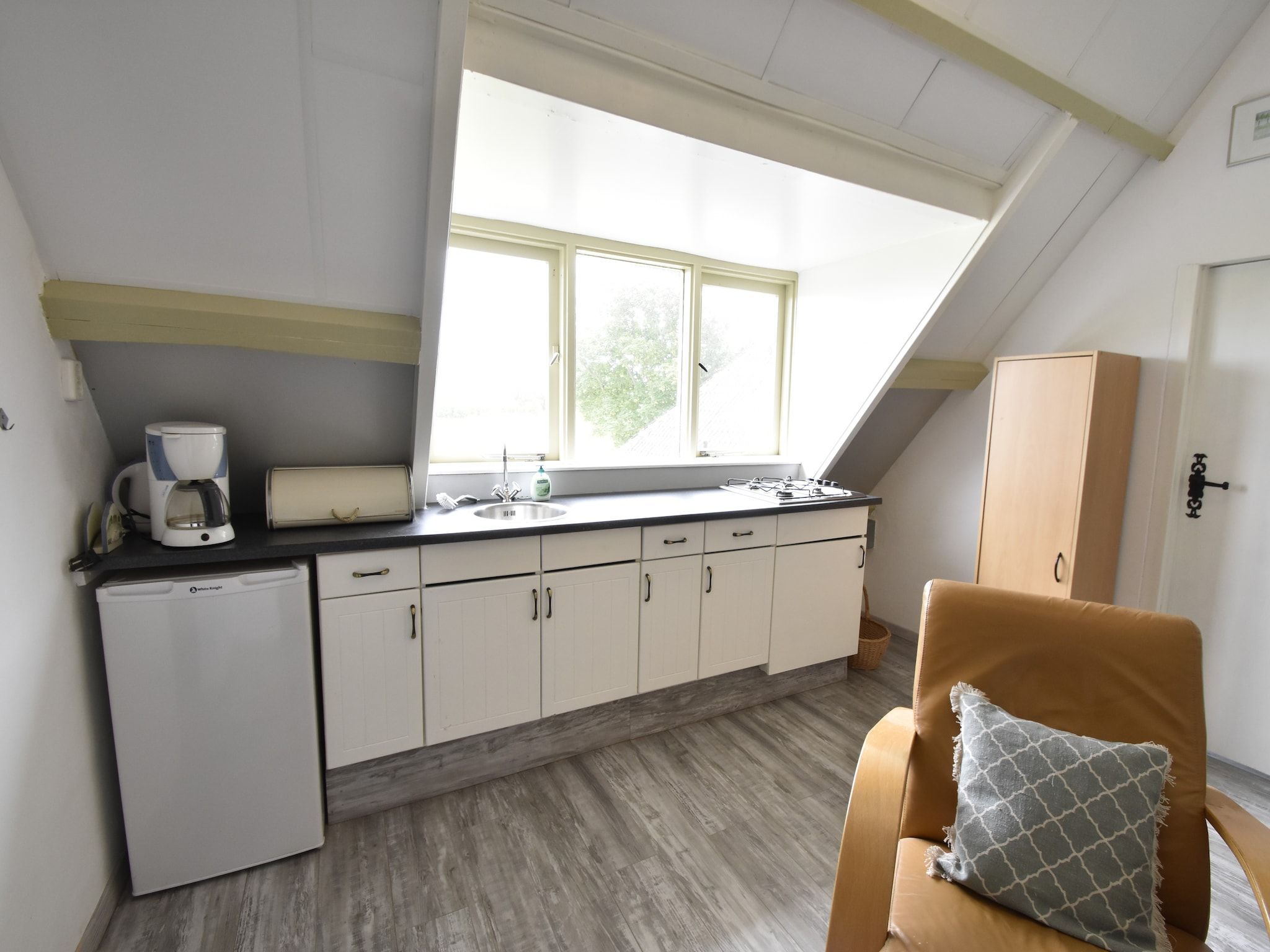 De keuken van Het Hoge Noorden in Hippolytushoef