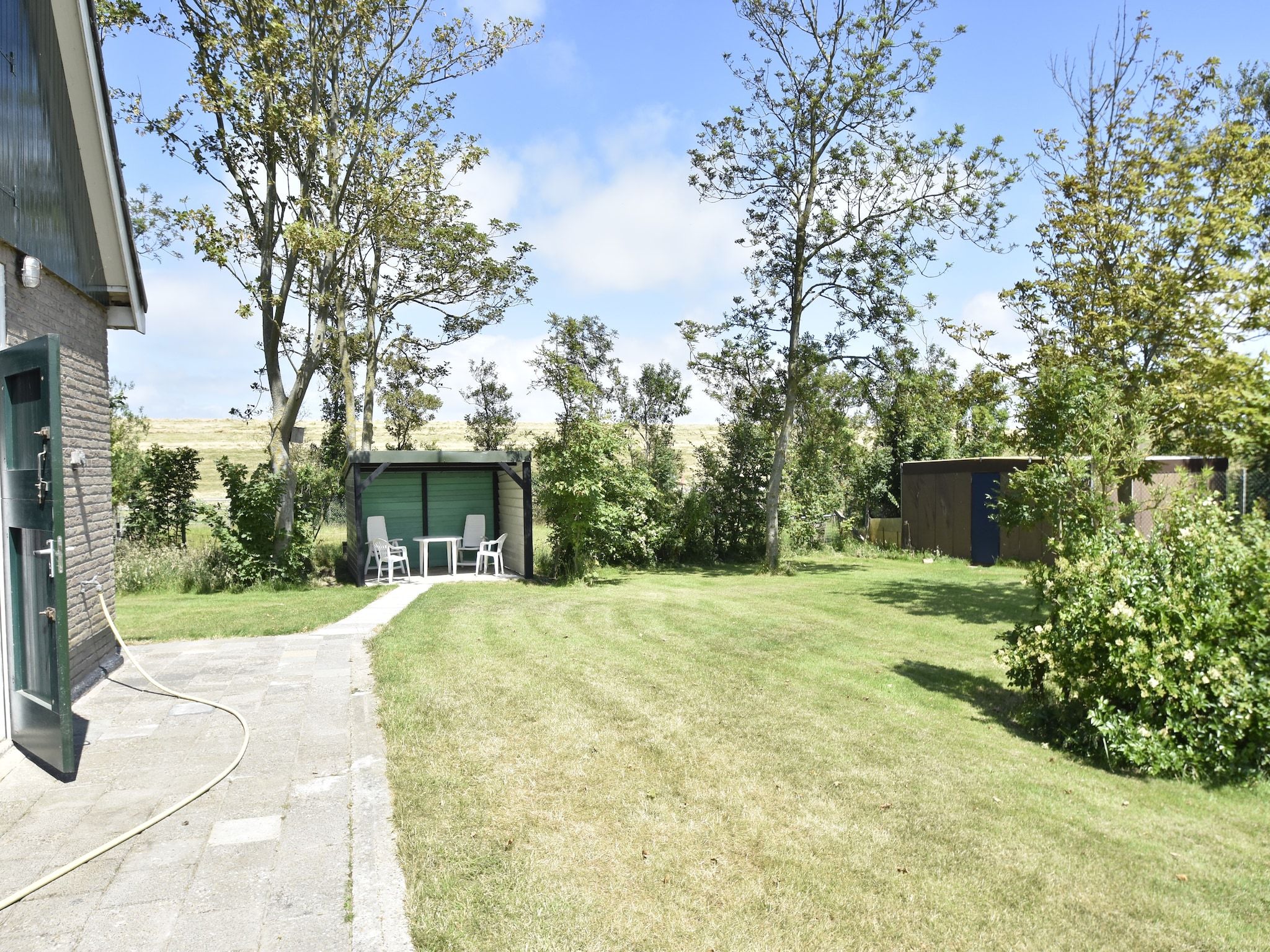 De tuin van Het Hoge Noorden in Hippolytushoef