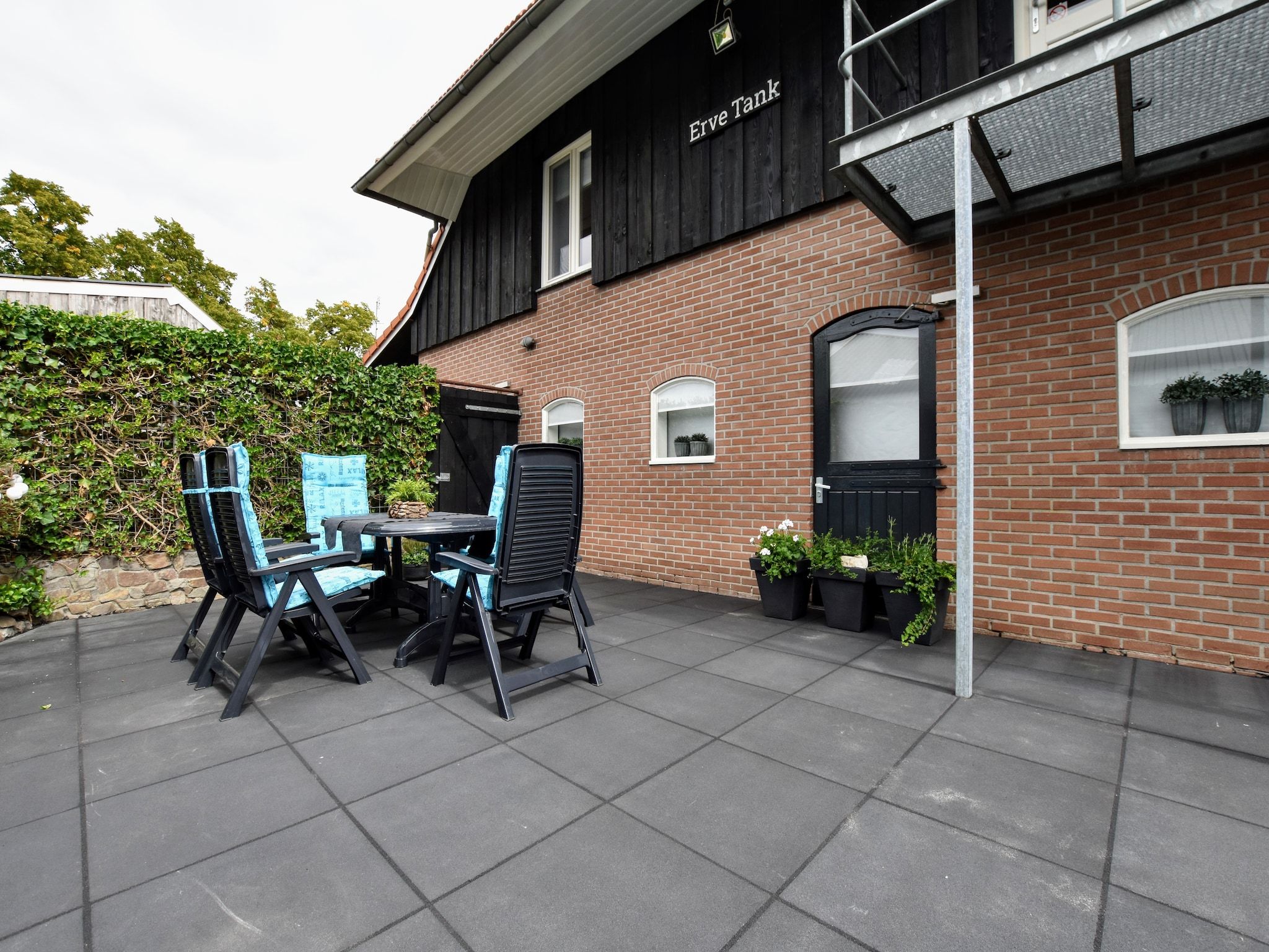 Het terras van Erve Tank in Eibergen