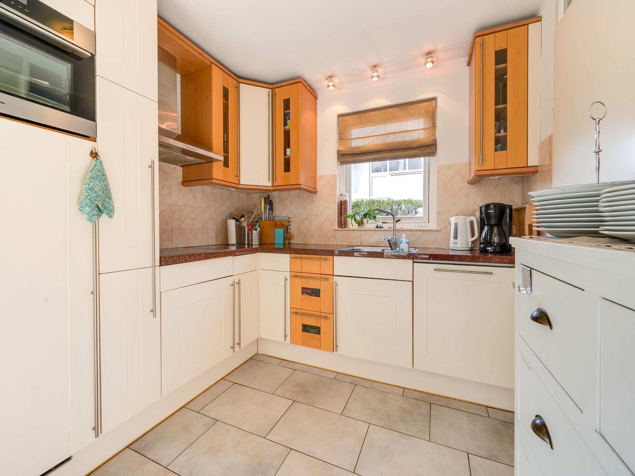 De keuken van De Zilvermeeuw in Noordwijk