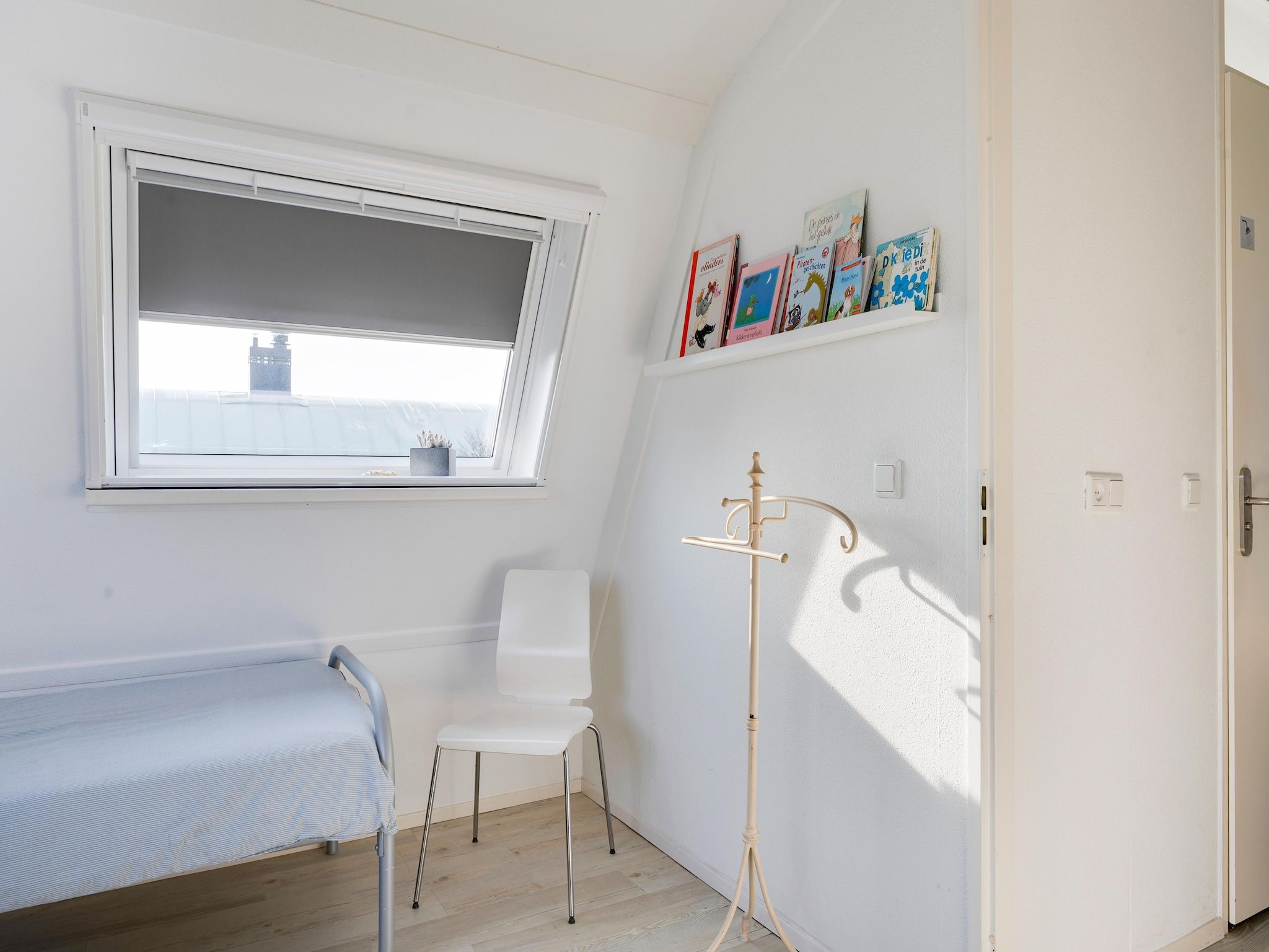 Een slaapkamer van De Zilvermeeuw in Noordwijk