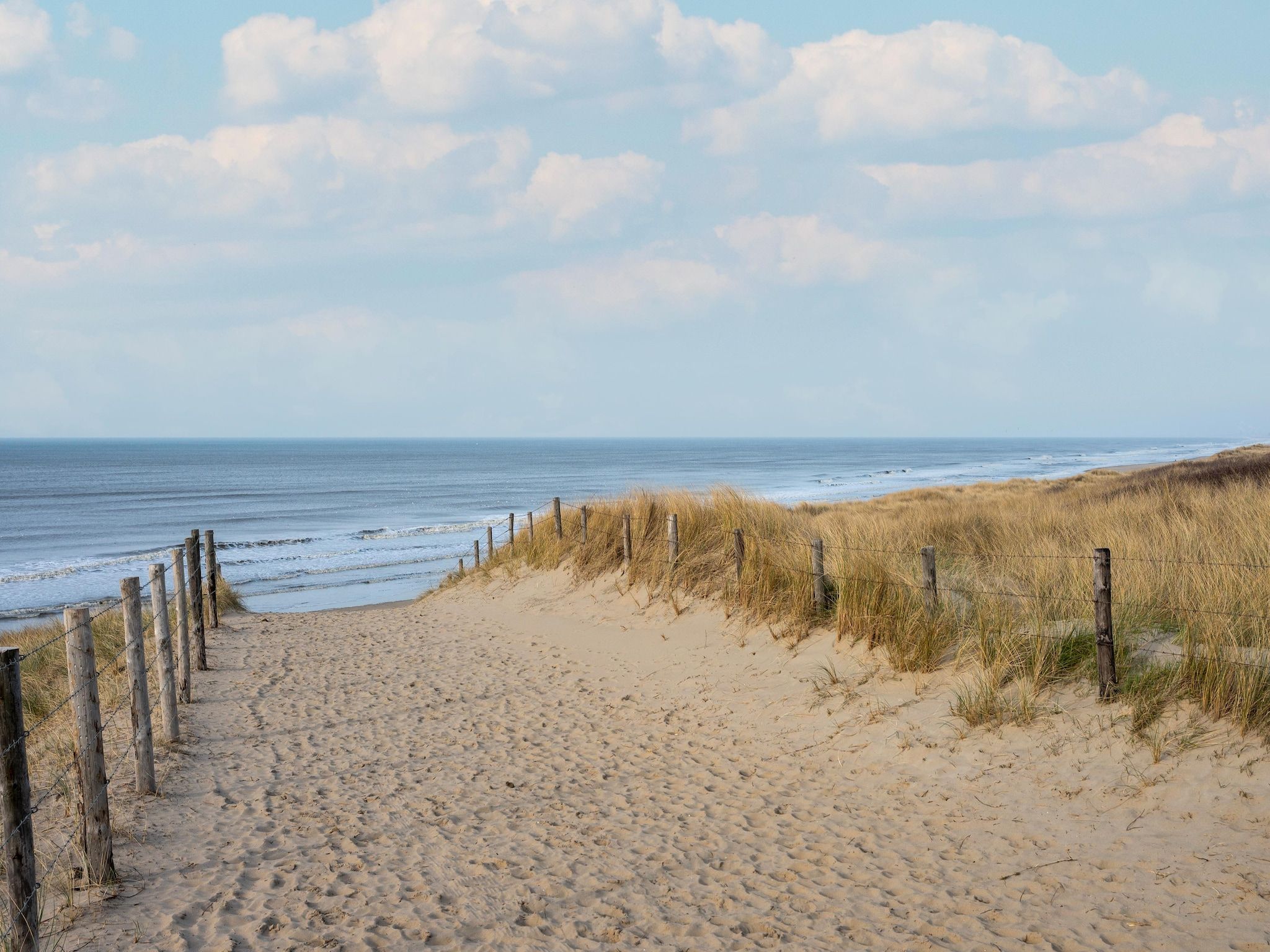 De omgeving van De Zilvermeeuw in Noordwijk
