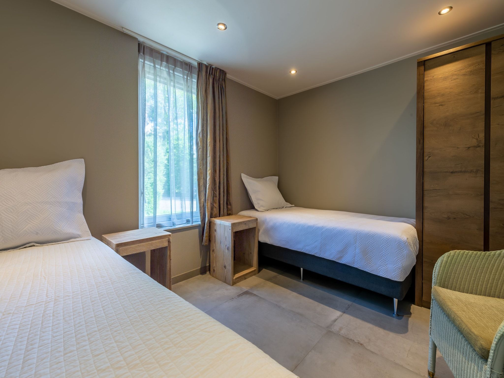 Een slaapkamer van Cardium 33 in Kamperland