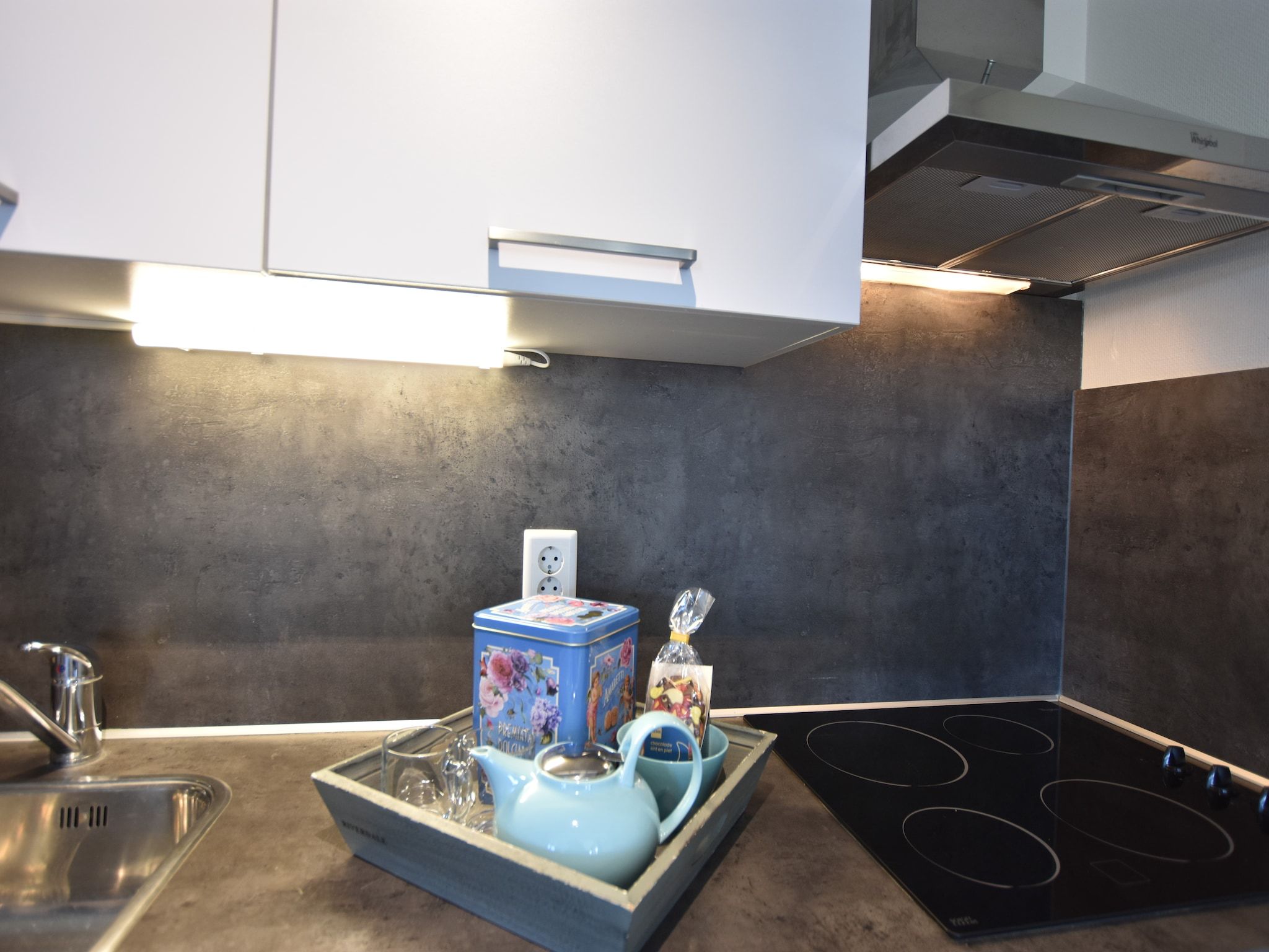 De keuken van Krokus 10 in Breskens