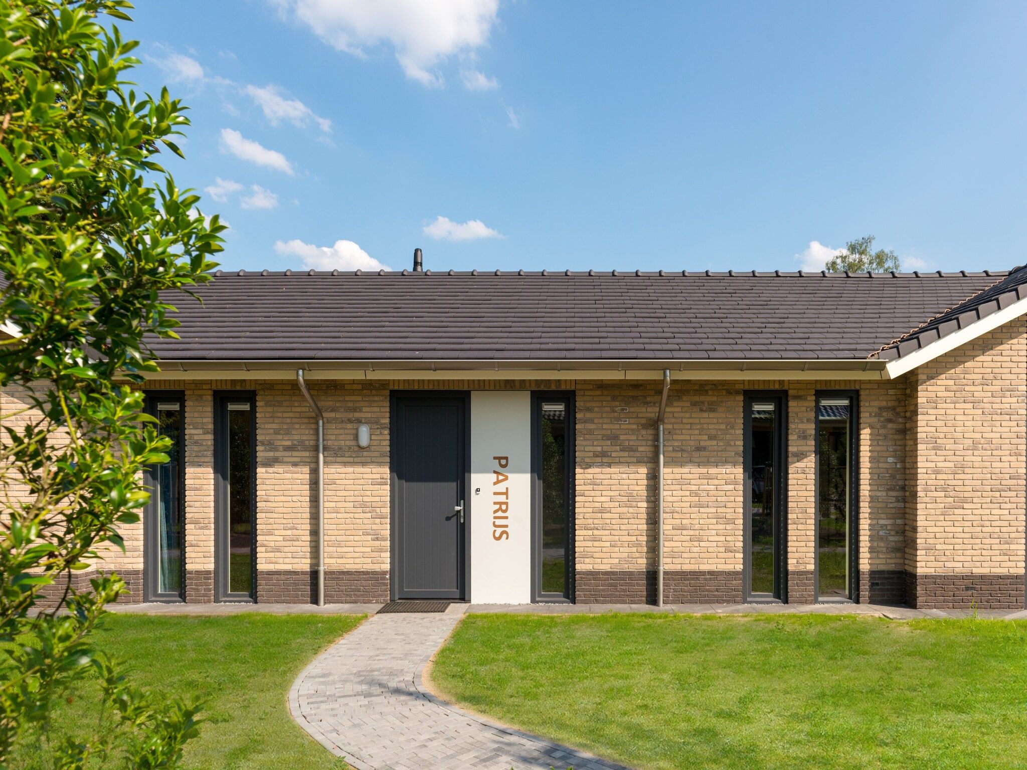 De buitenkant van Landgoed De IJsvogel 6 in Voorthuizen