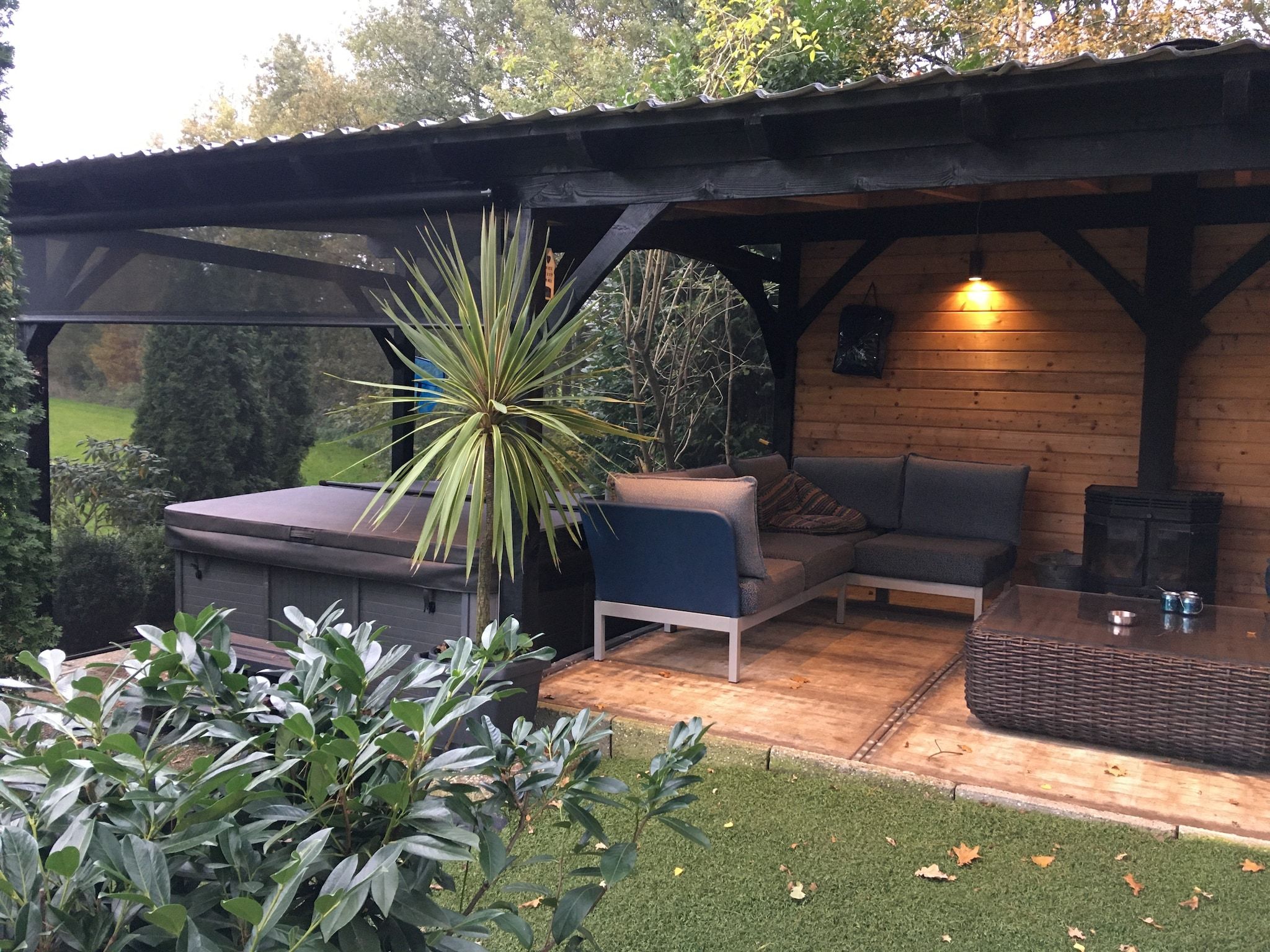 Het terras van Oarich Trechte in Reutum-Weerselo