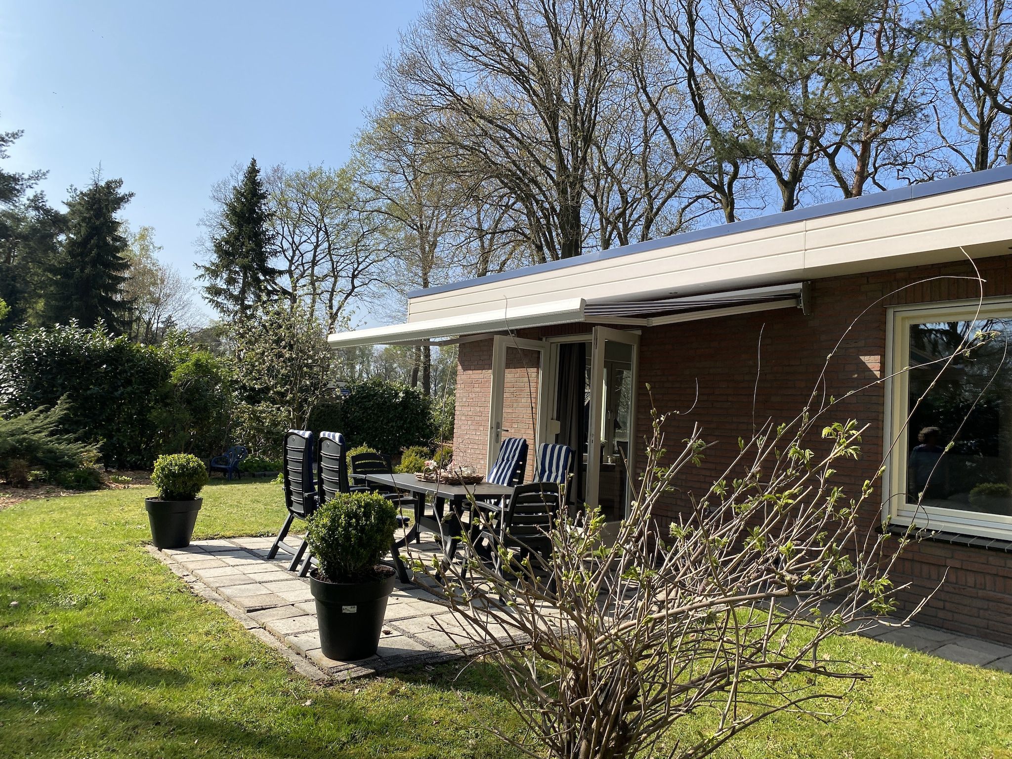 Het terras van Oarich Trechte in Reutum-Weerselo