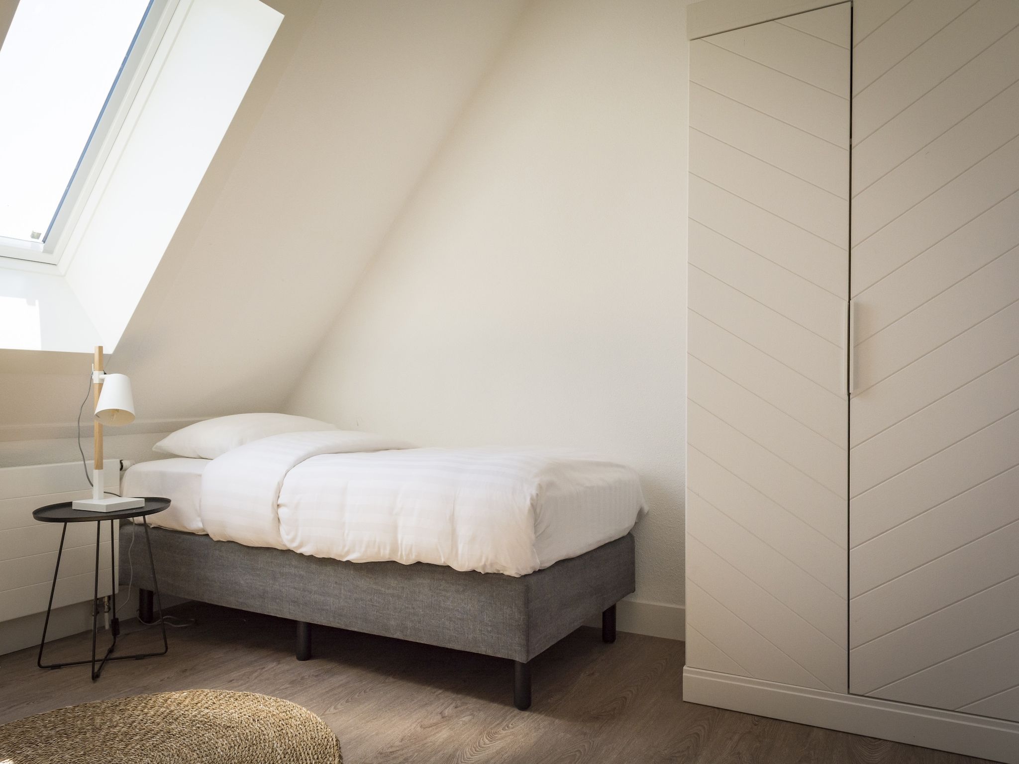 Een slaapkamer van Bouwlust G17 in De Cocksdorp Texel