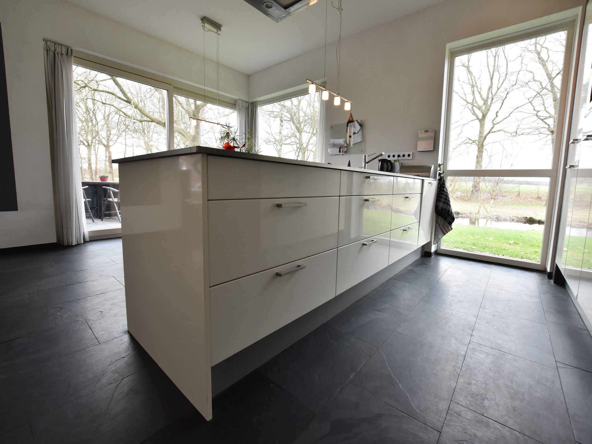 De keuken van Villa Luttenberg in Luttenberg